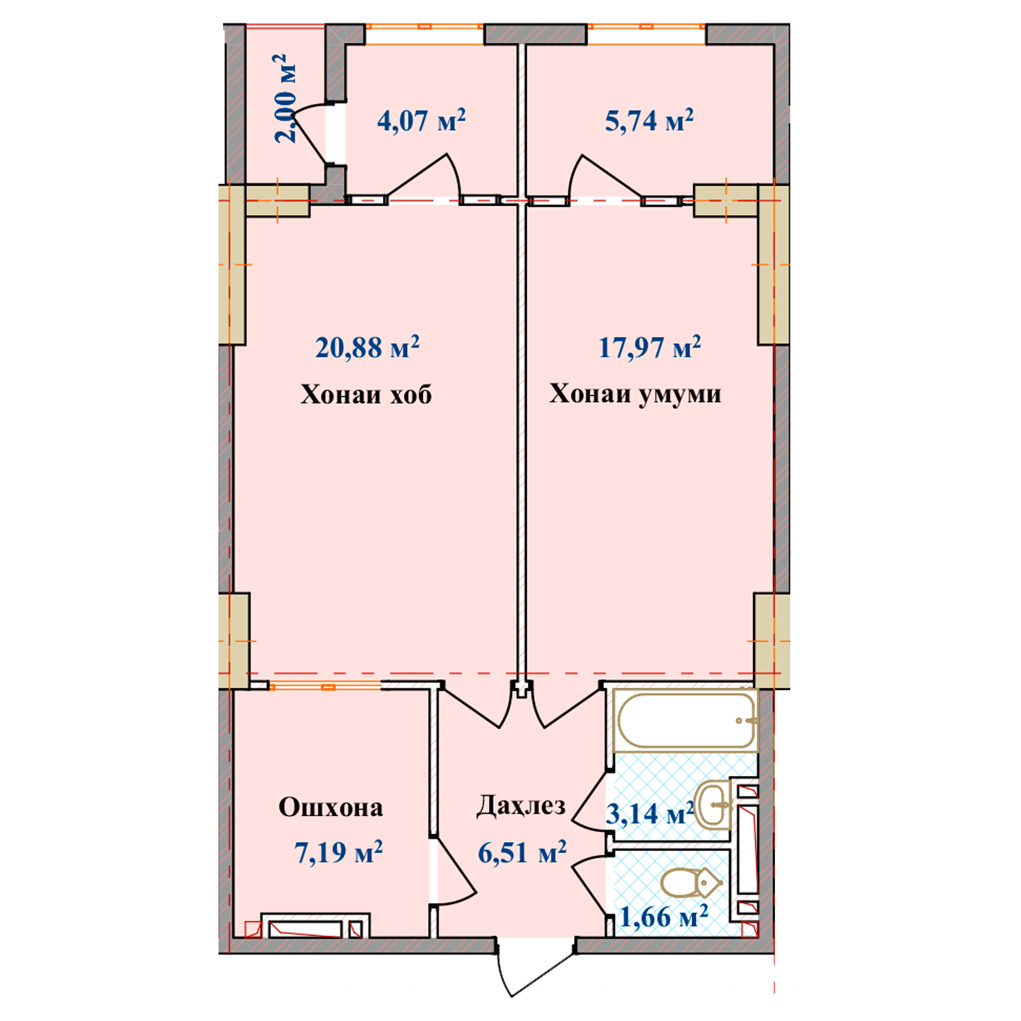 2-комн.