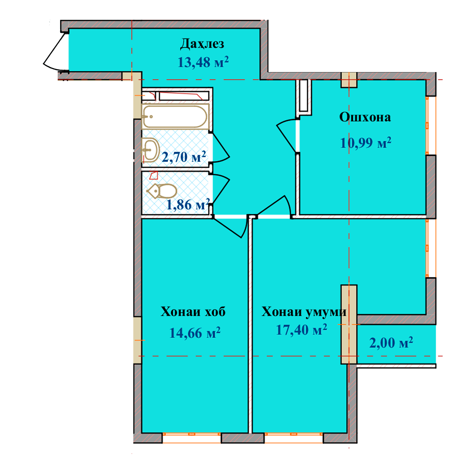 2-комн.
