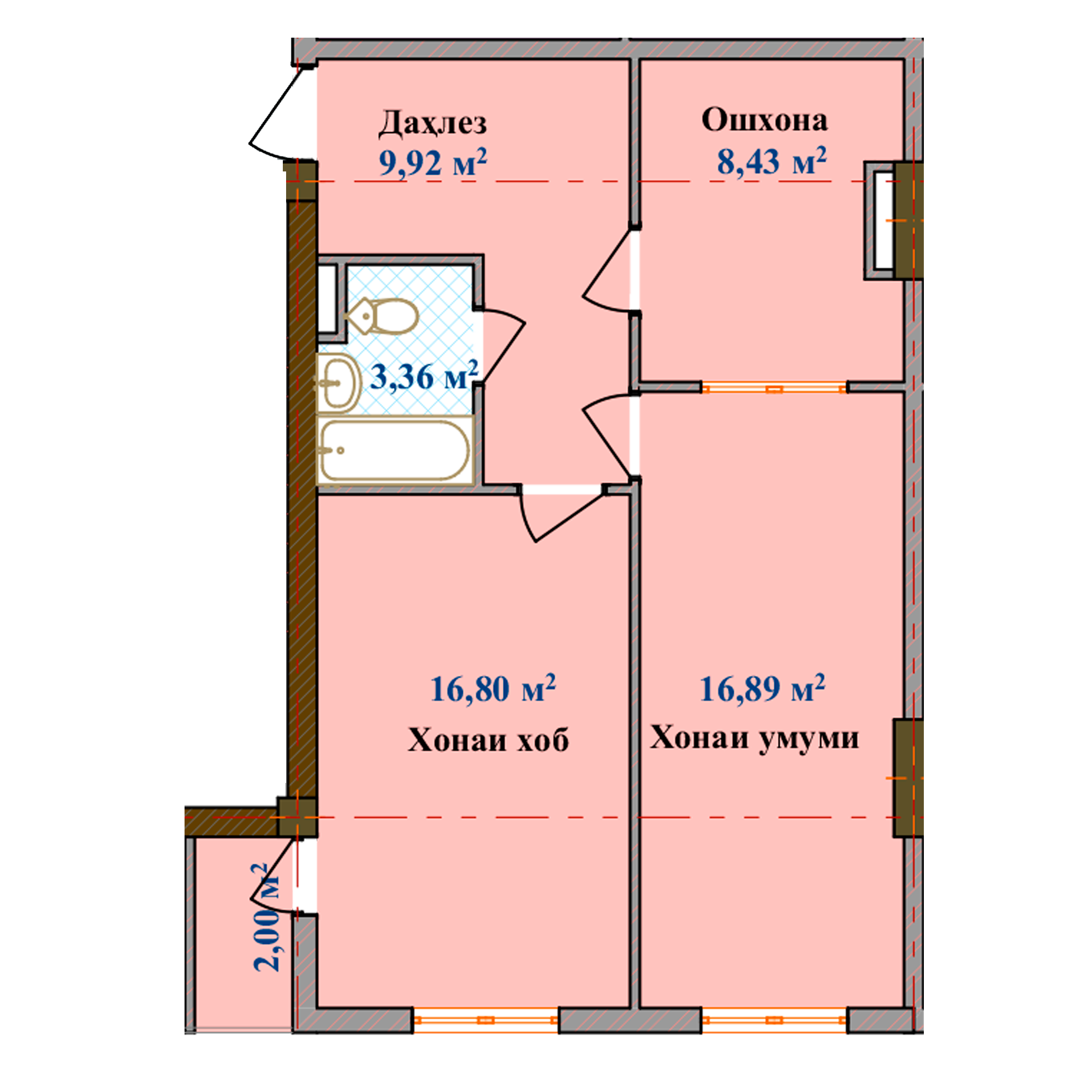 2-комн.