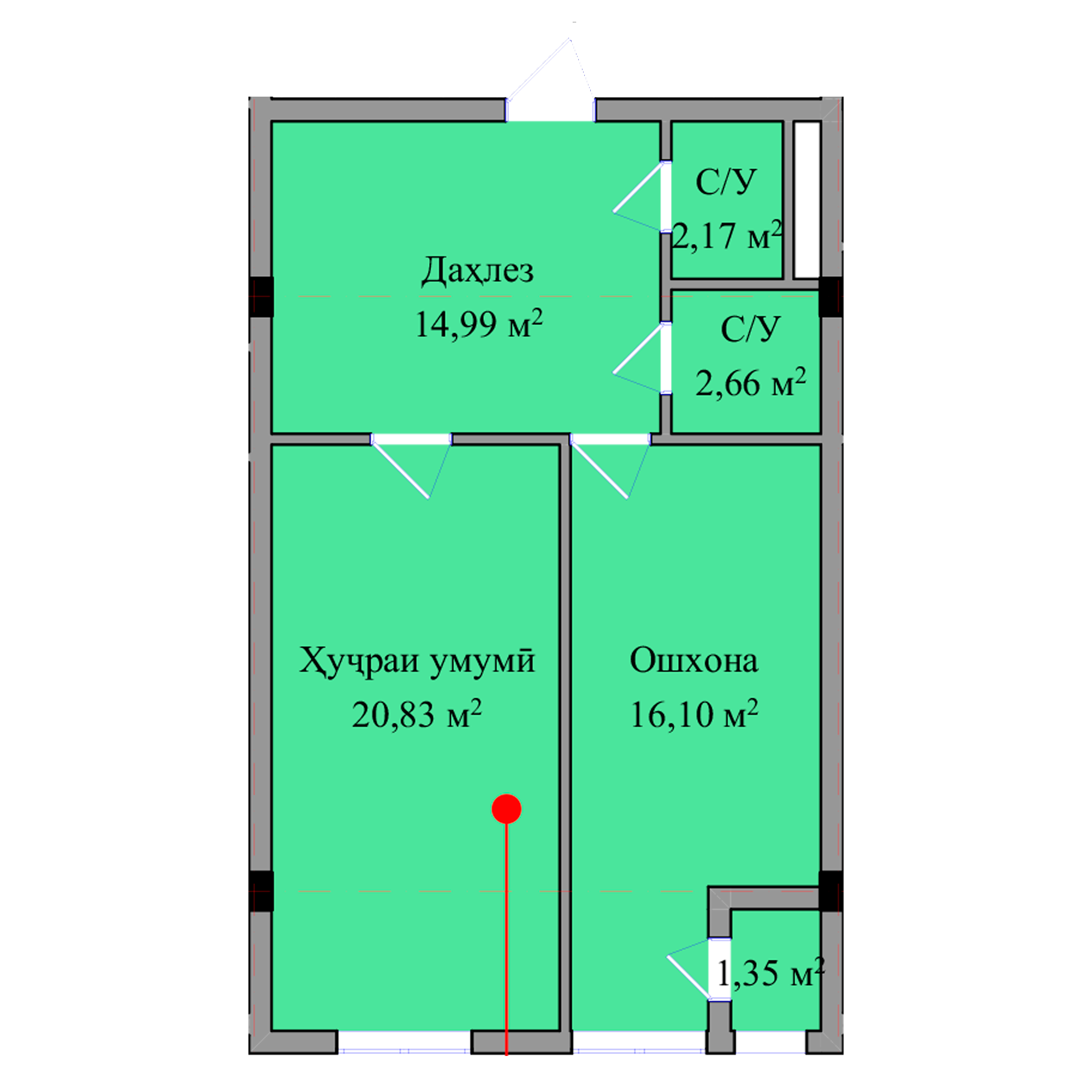 1-комн.