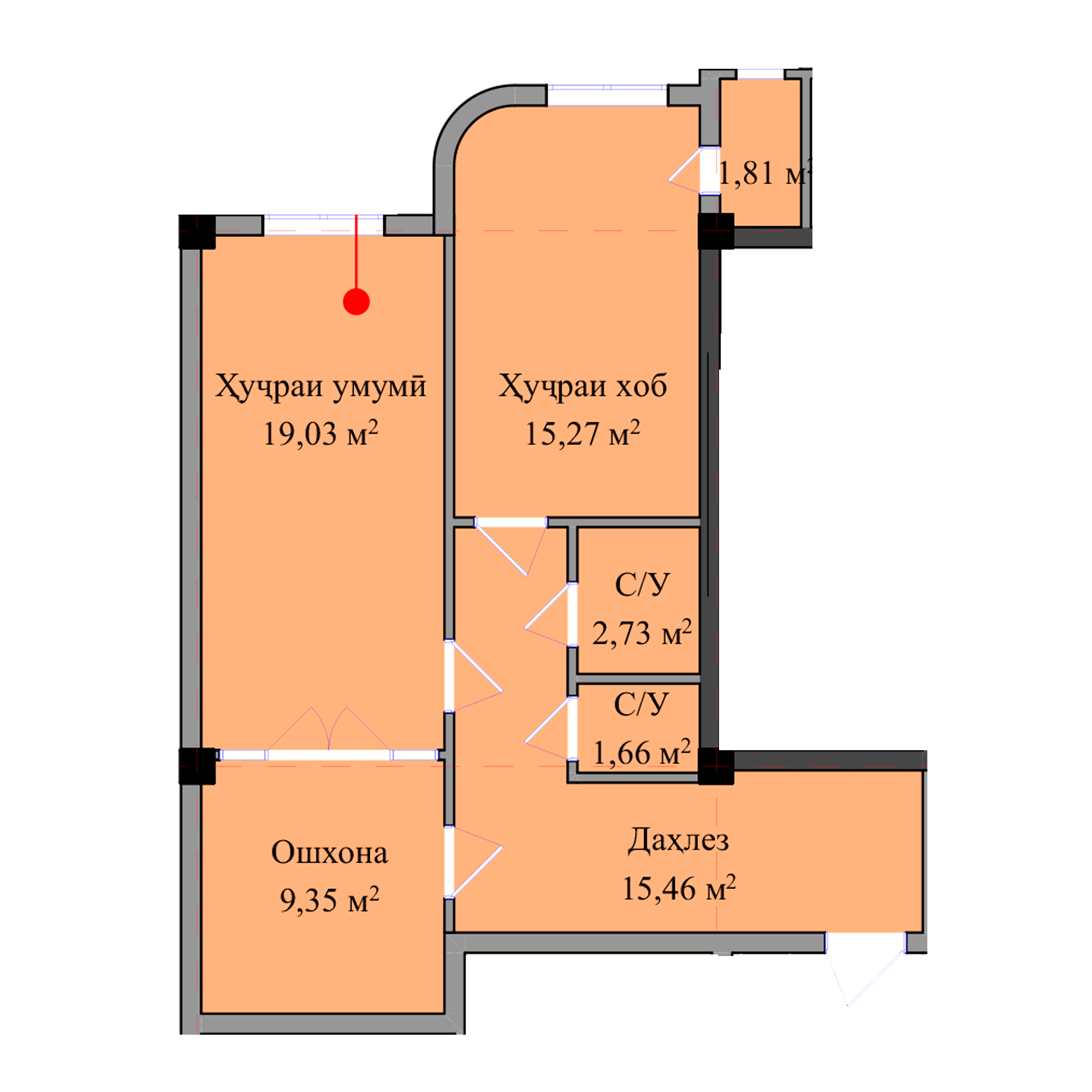 1-комн.