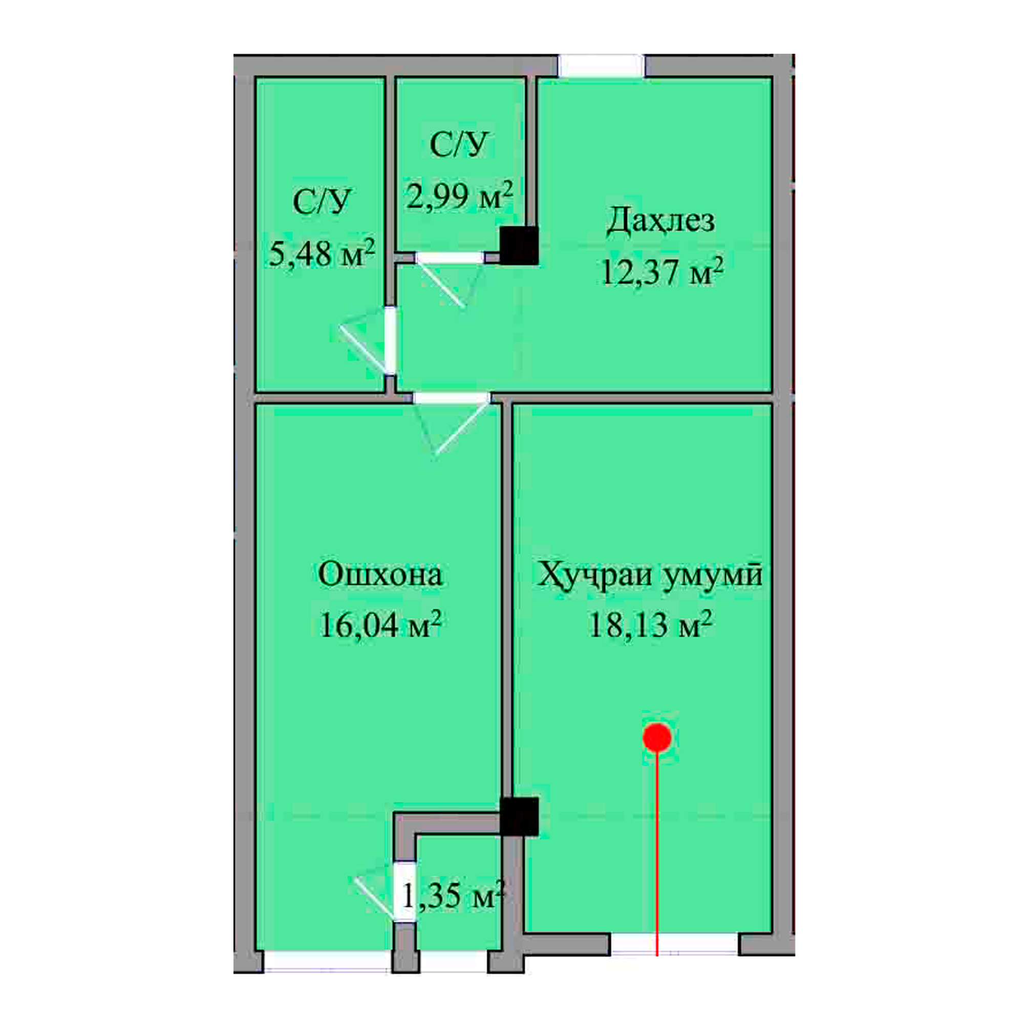 1-комн.