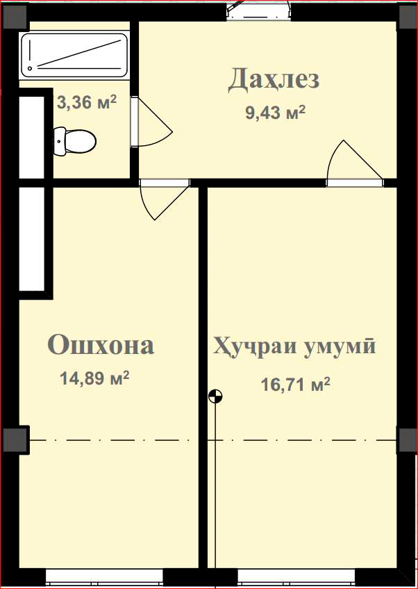 1-комн.