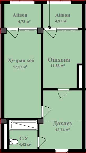 1-комн.