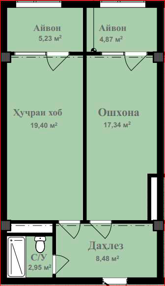 1-комн.
