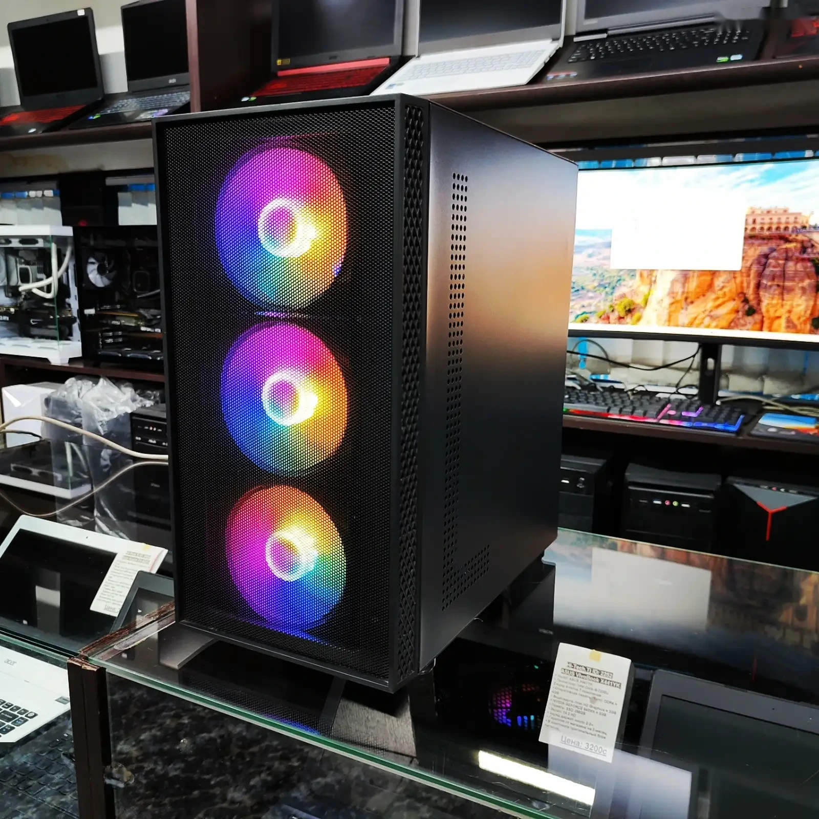Игровой Компьютер GALAX Black Core i5 DDR4 16GB SSD 480GB GTX 1650S — фото 4