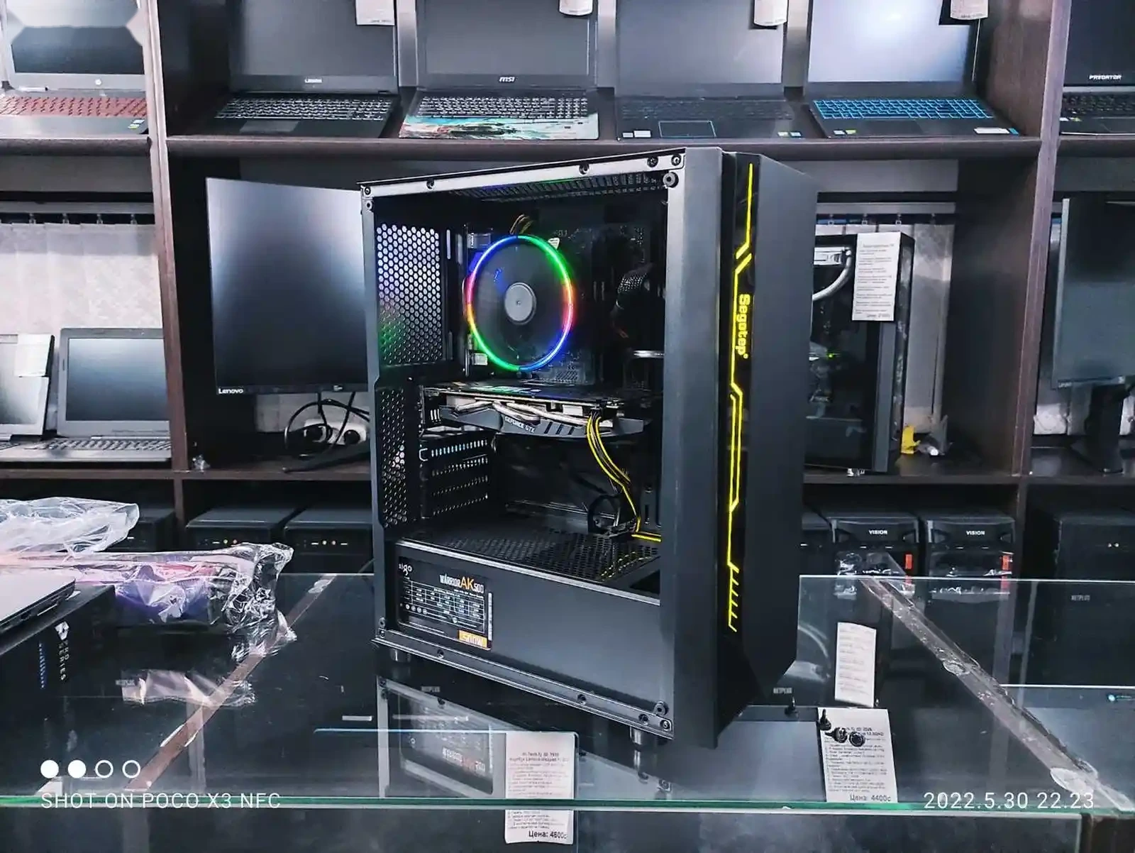 Игровой Персональный Компьютер Core i5-8400 / GTX 1060 3GB / 16GB / 512GB SSD