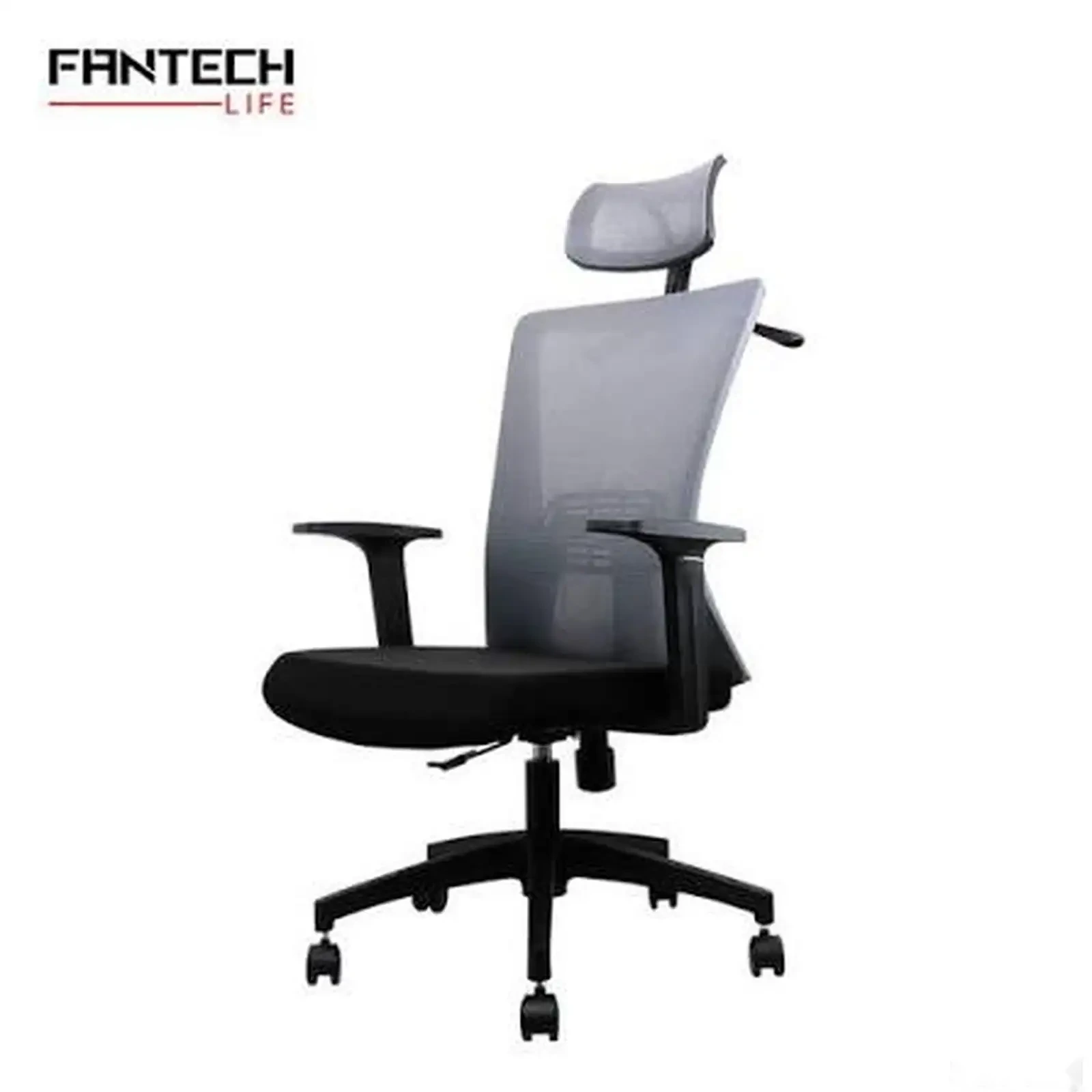Компьютерное кресло Fantech OC-A258 с сетчатой спинкой и подголовником — фото 6