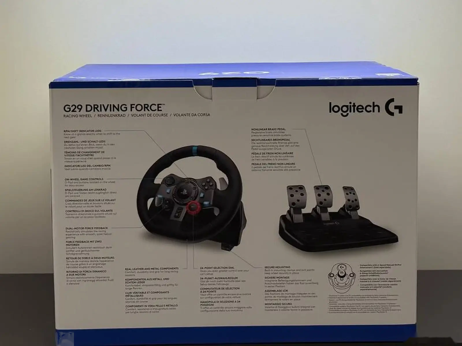 Игровой руль Logitech G29 Sony PlayStation 5 — фото 2