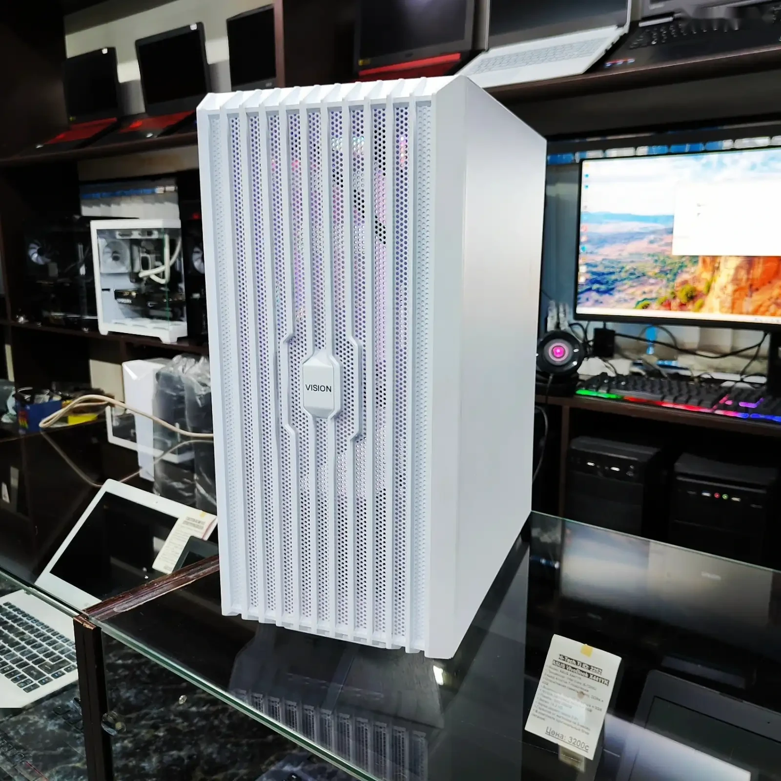 Игровой Системный блок VISION White i5 Ram 16gb SSD 500GB — фото 6