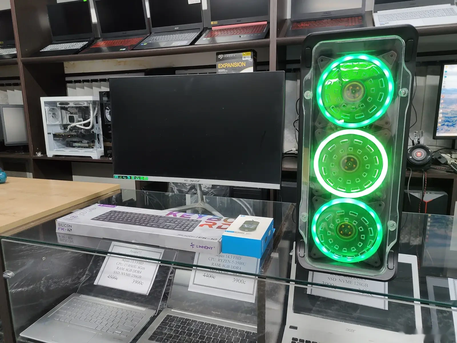 Игровой персональный компьютер Segotep Green Ryzen 5 RX 580 8GB — фото 8