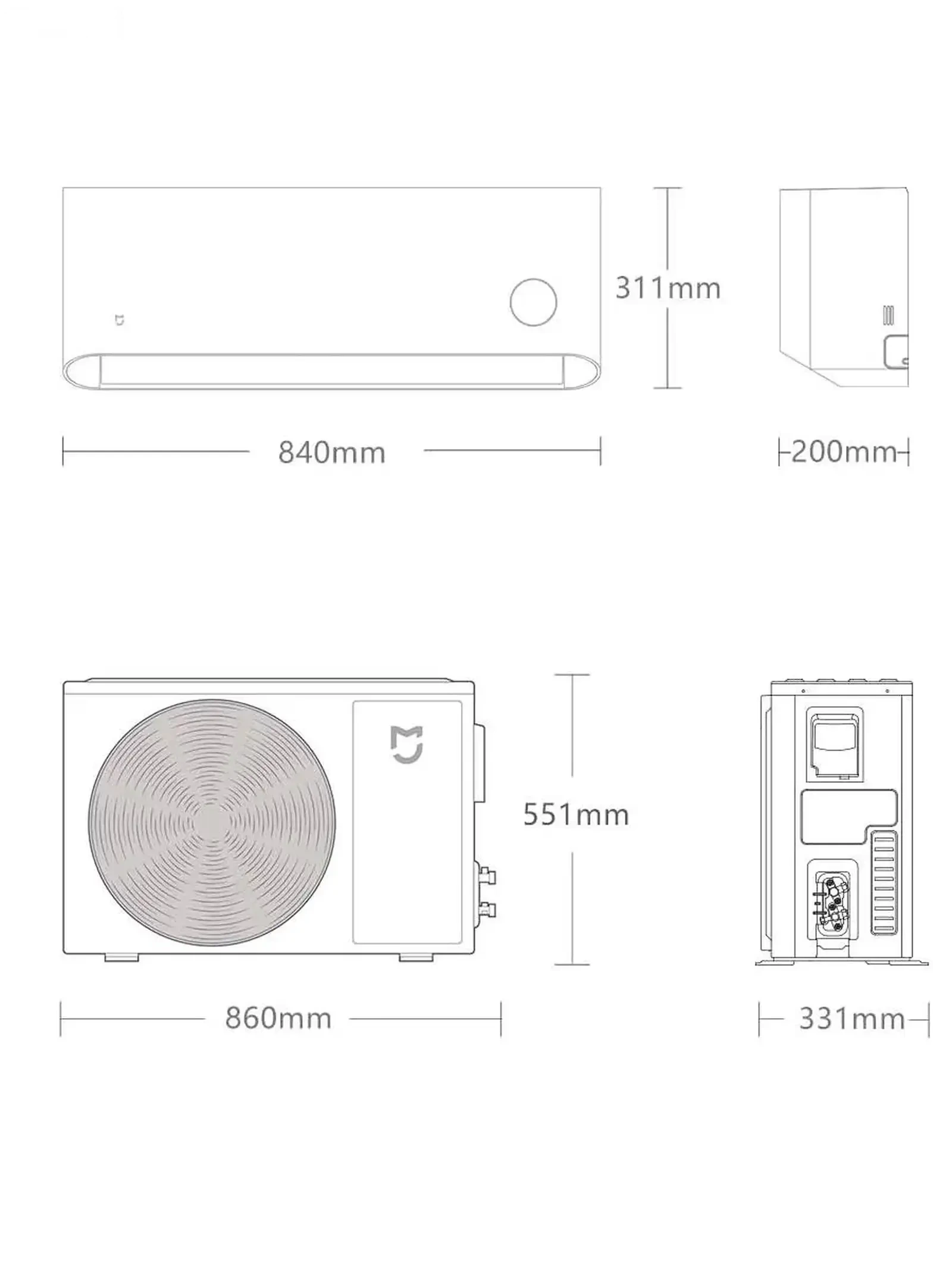Кондиционер Xiaomi Mijia Smart AC 50GW/N2A1 18 кубов — фото 8