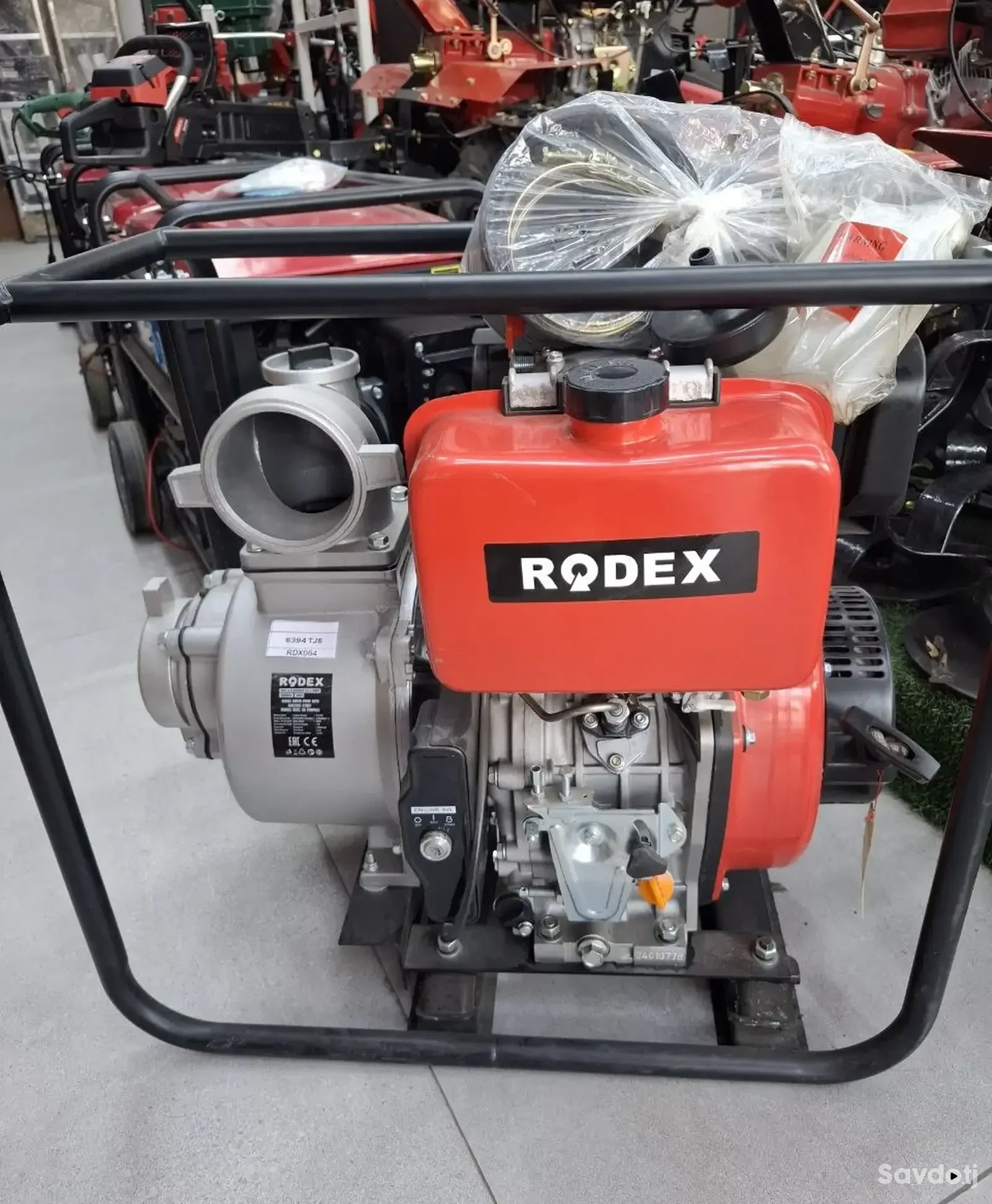 Мотопомпа Дизельная Rodex