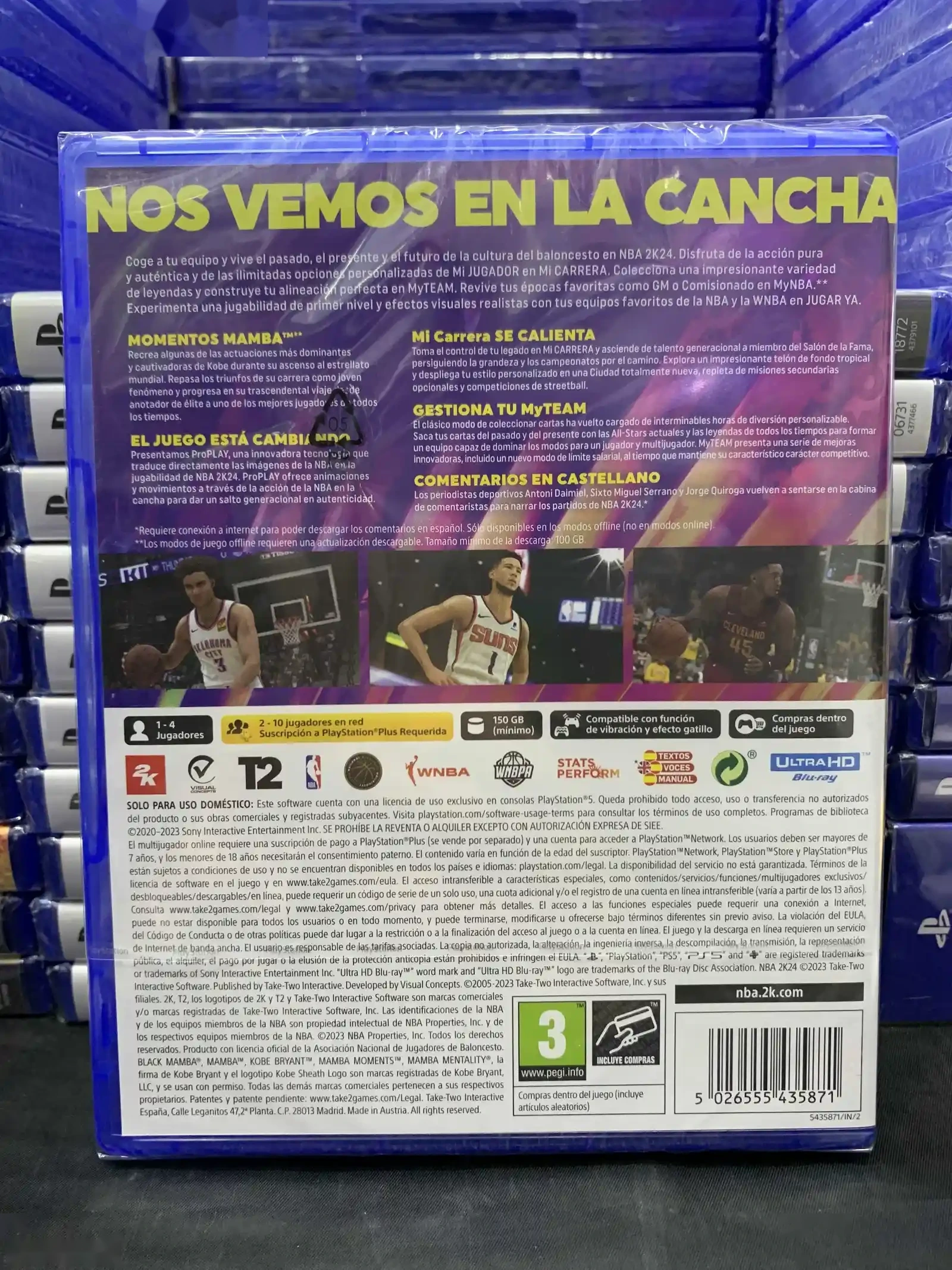 Диск NBA2K24 для PlayStation 5 — фото 2
