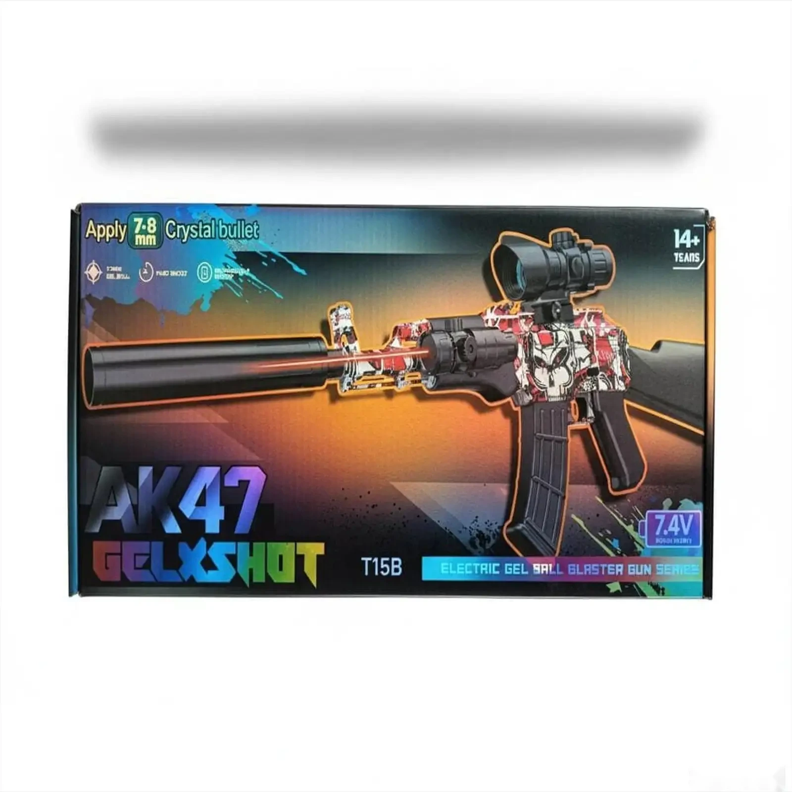 Игрушечного автомата AK47 Gelshot T15B, предназначенного для активного отдыха — фото 5