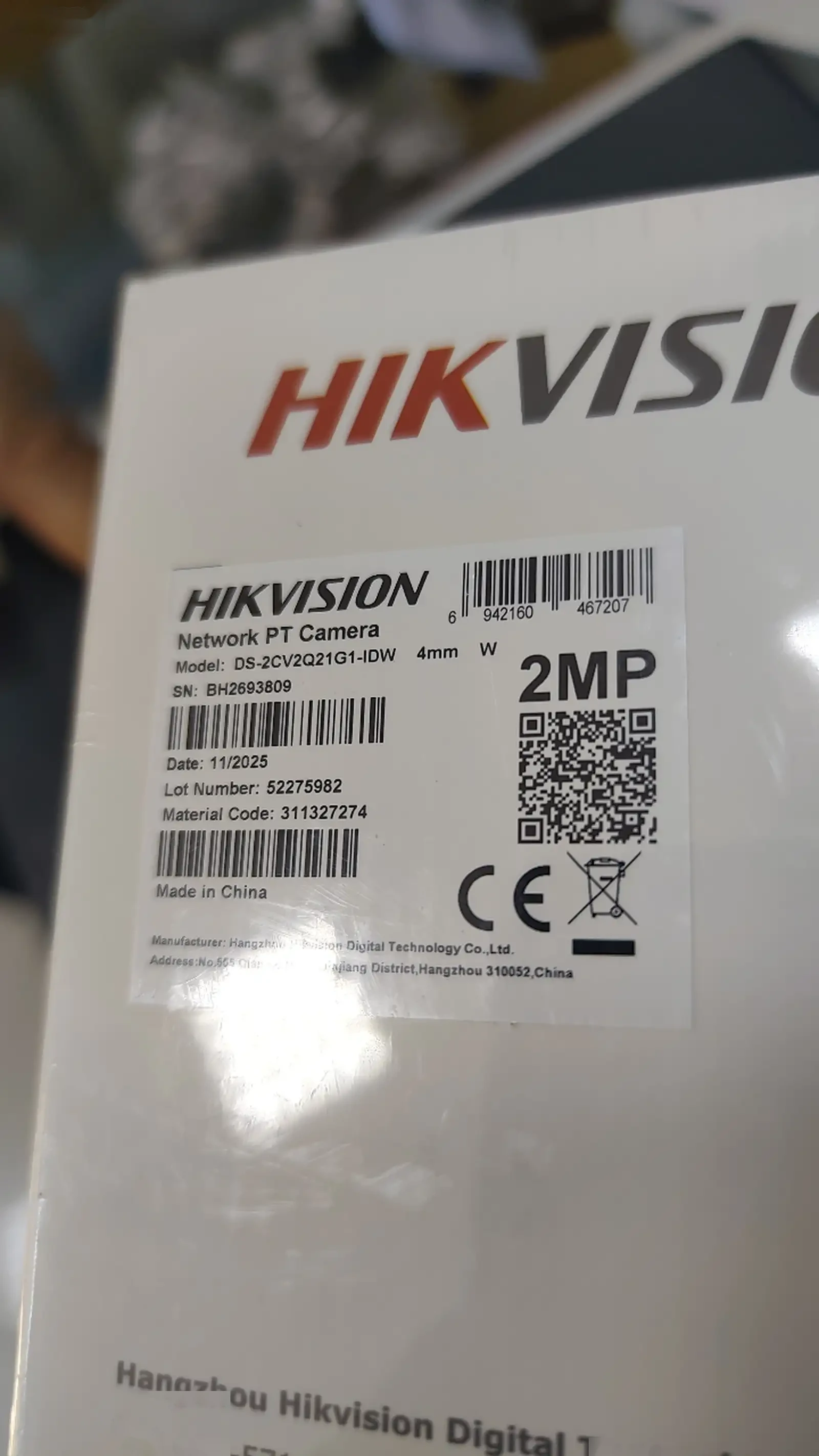 Камера видеонаблюдения Hikvision Wifi — фото 2