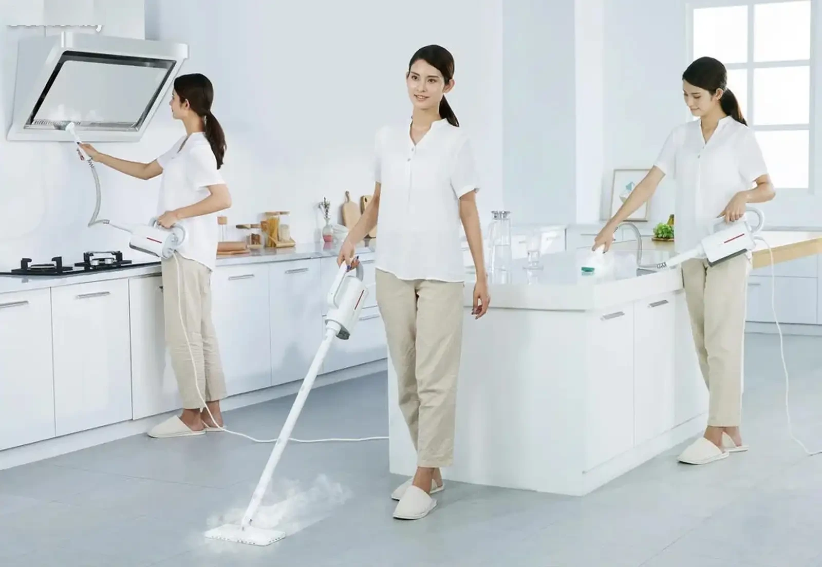 Пароочиститель Xiaomi Deerma Steam Cleaner DEM-ZQ610 — фото 4