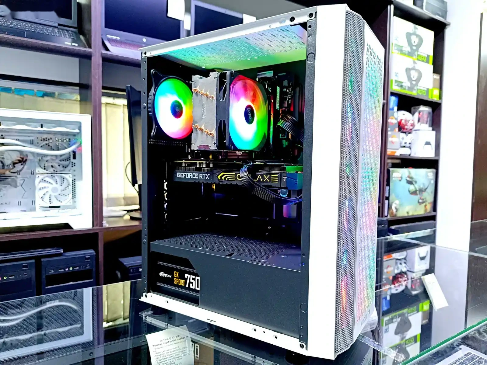 Игровой персональный компьютер Core i5-12400F / RTX 3060 12GB / 16GB /512GB SSD — фото 2