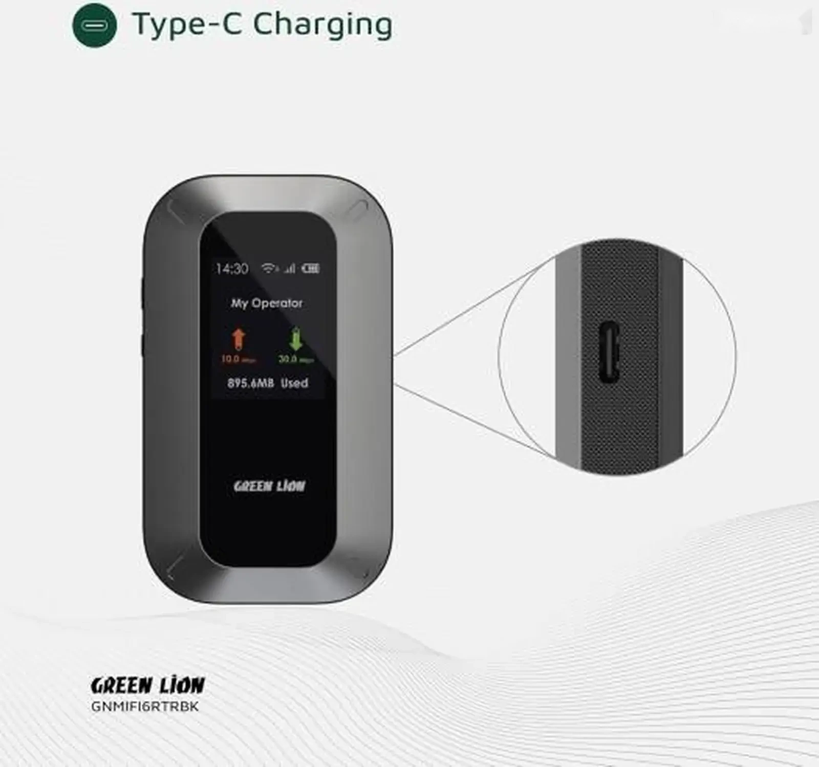 Карманный Wi-Fi роутер GreenLion Portable Mifi Router — фото 3