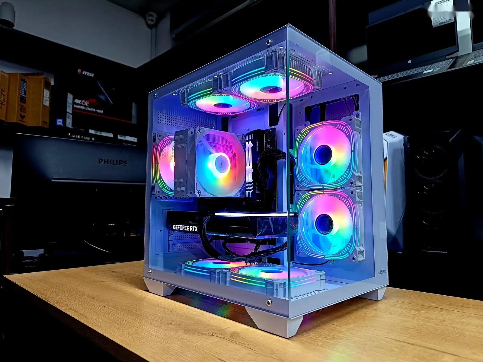 Игровой Персональный Компьютер Core i5-14400F / RTX 3060 12GB / 16GB / 1TB SSD — фото 3