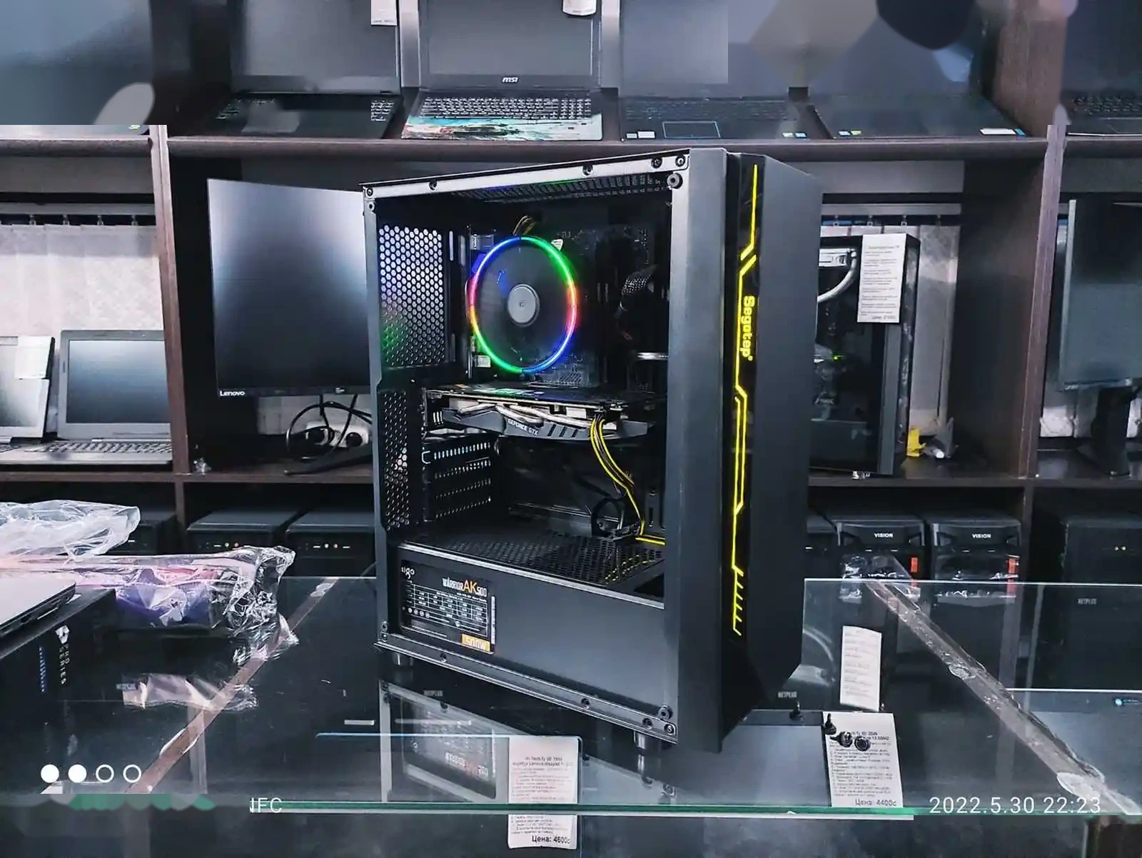 Игровой Персональный Компьютер i5-8400 GTX 1660Ti 6GB / 16GB / 512GB SSD