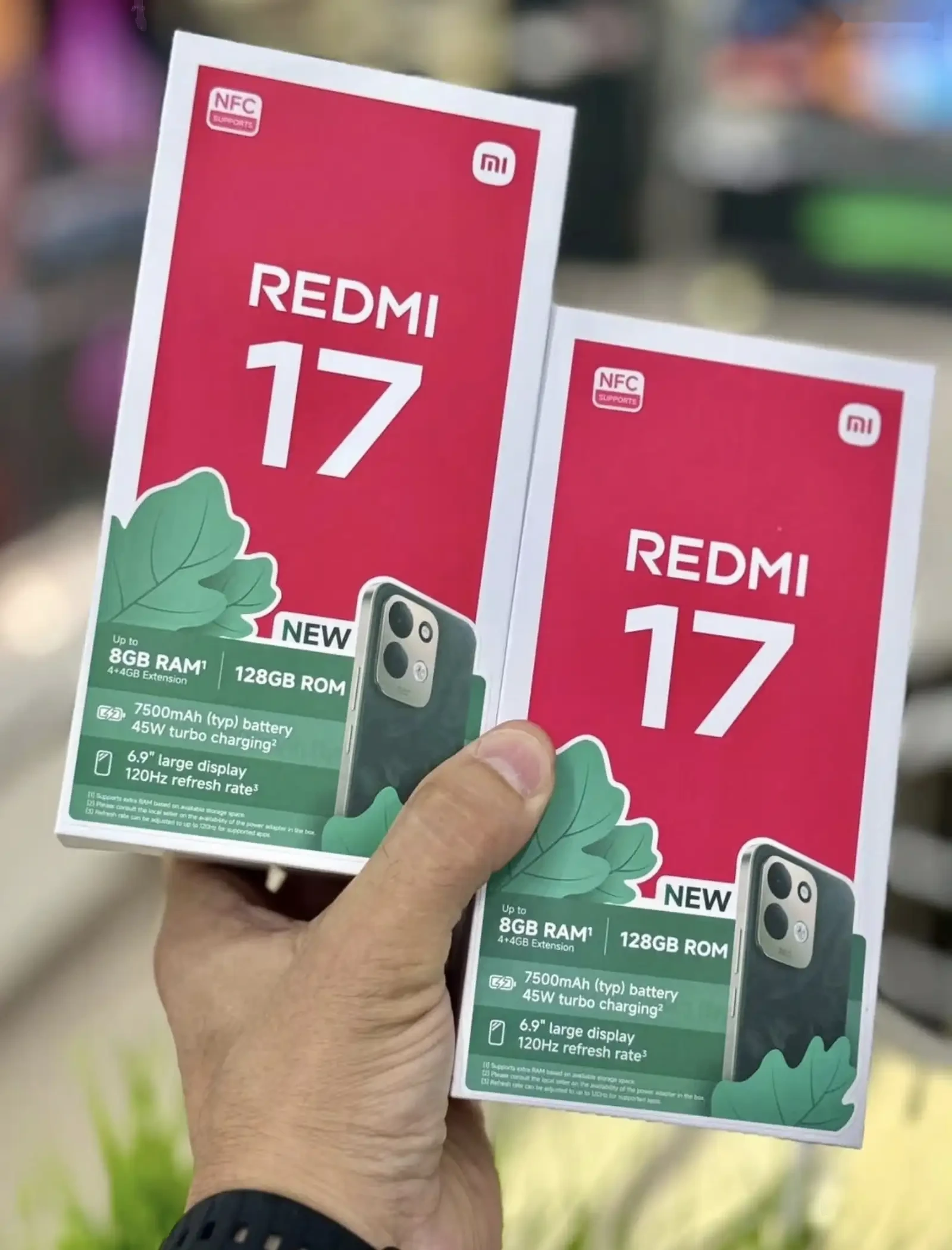 Xiaomi Redmi 17 4+4/256Gb black 7500мач — фото 3