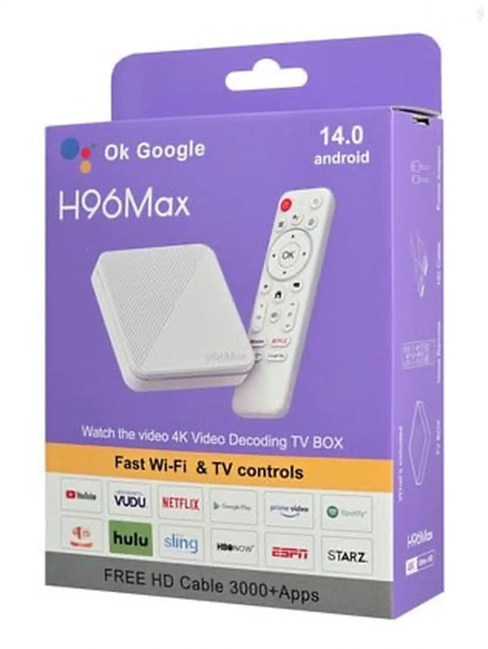 Приставка GoogleTV H96 Pro — фото 4