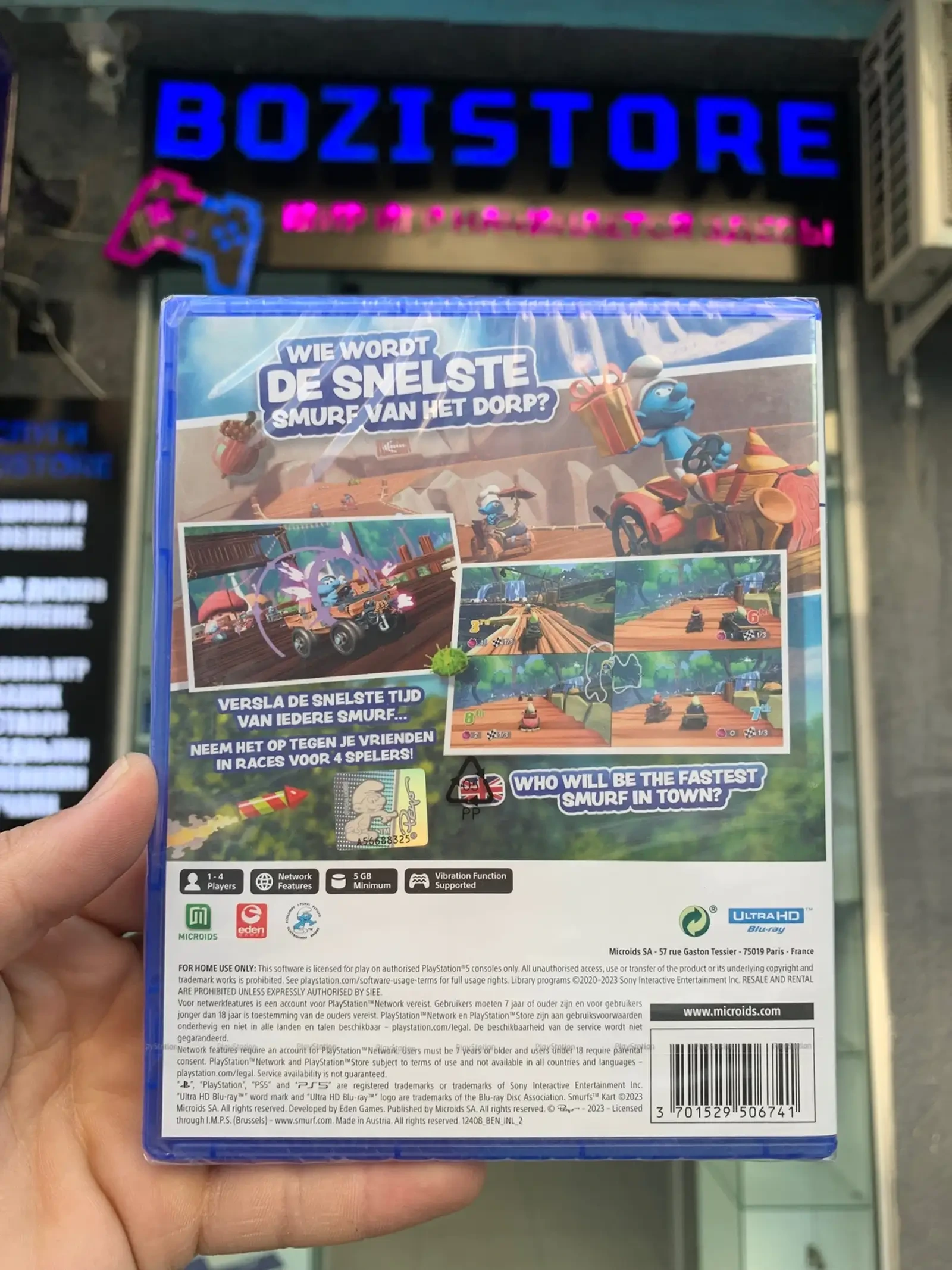 Игра Smurfen Kart для Sony PlayStation 5 — фото 2