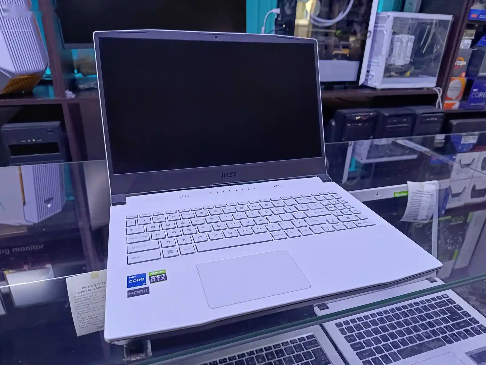 Игровой ноутбук MSI SWORD 15 Core i5-12450H / RTX 3050 / 8GB / 512GB SSD