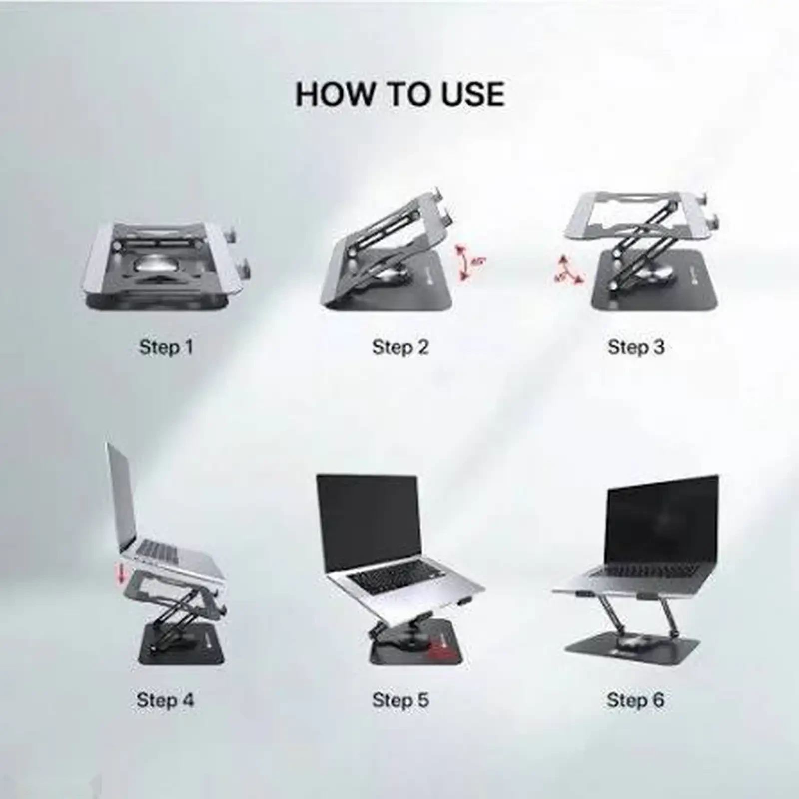Эргономичная подставка для ноутбука Fantech NS10 — фото 3
