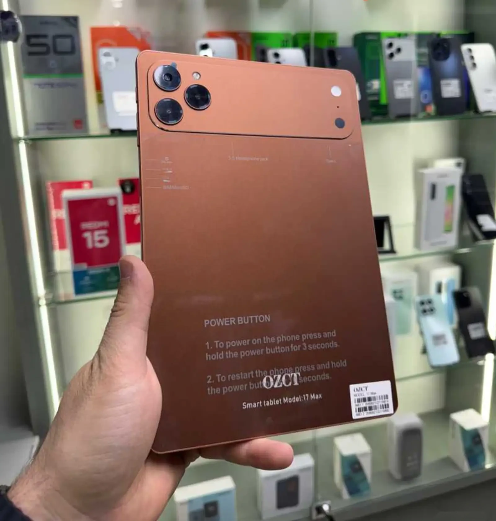 Планшет OZCT 17 PRO MAX 2sim 16/512gb 8000 battery — фото 4