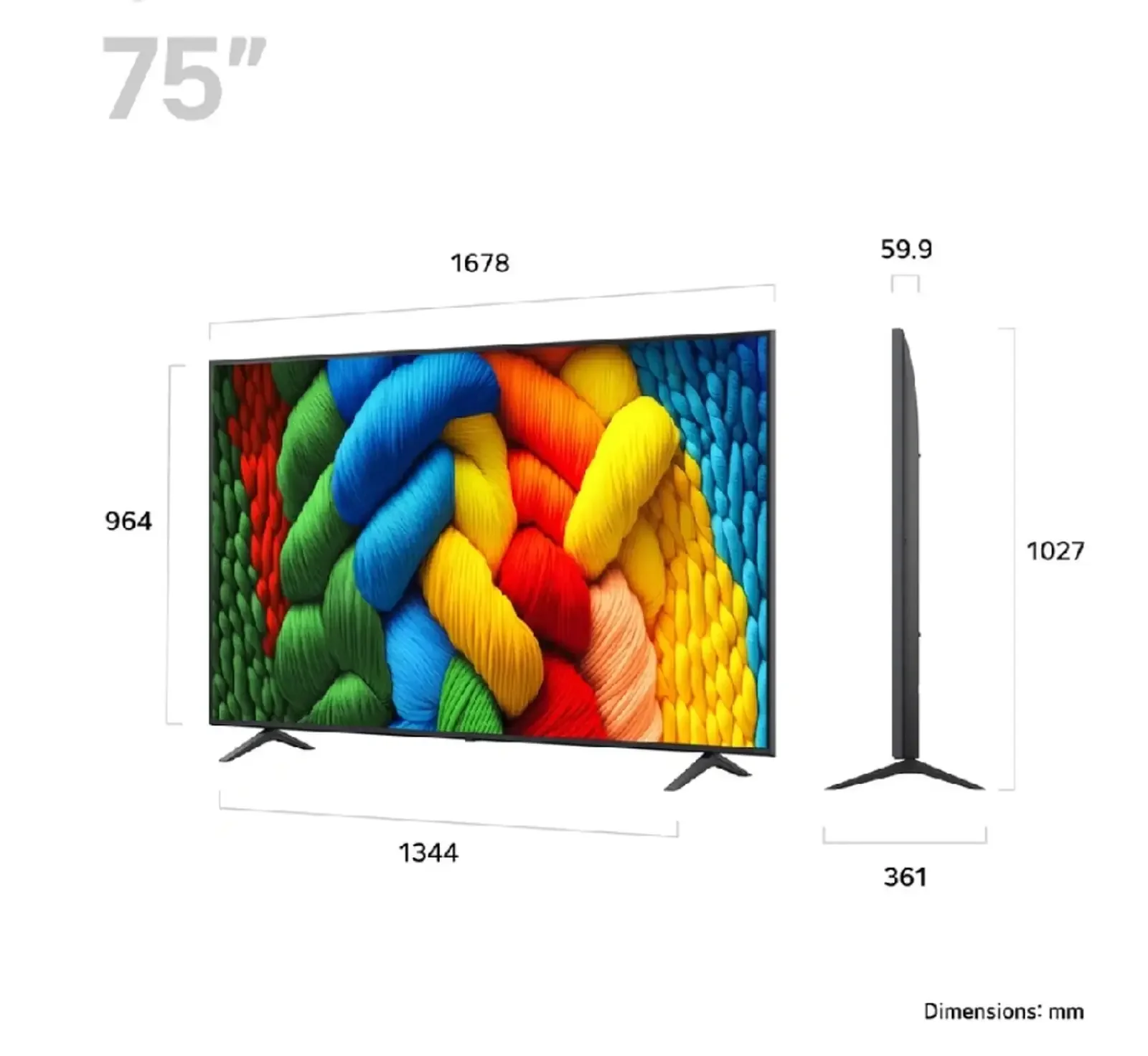 Телевизор LG 75NANO80A6B