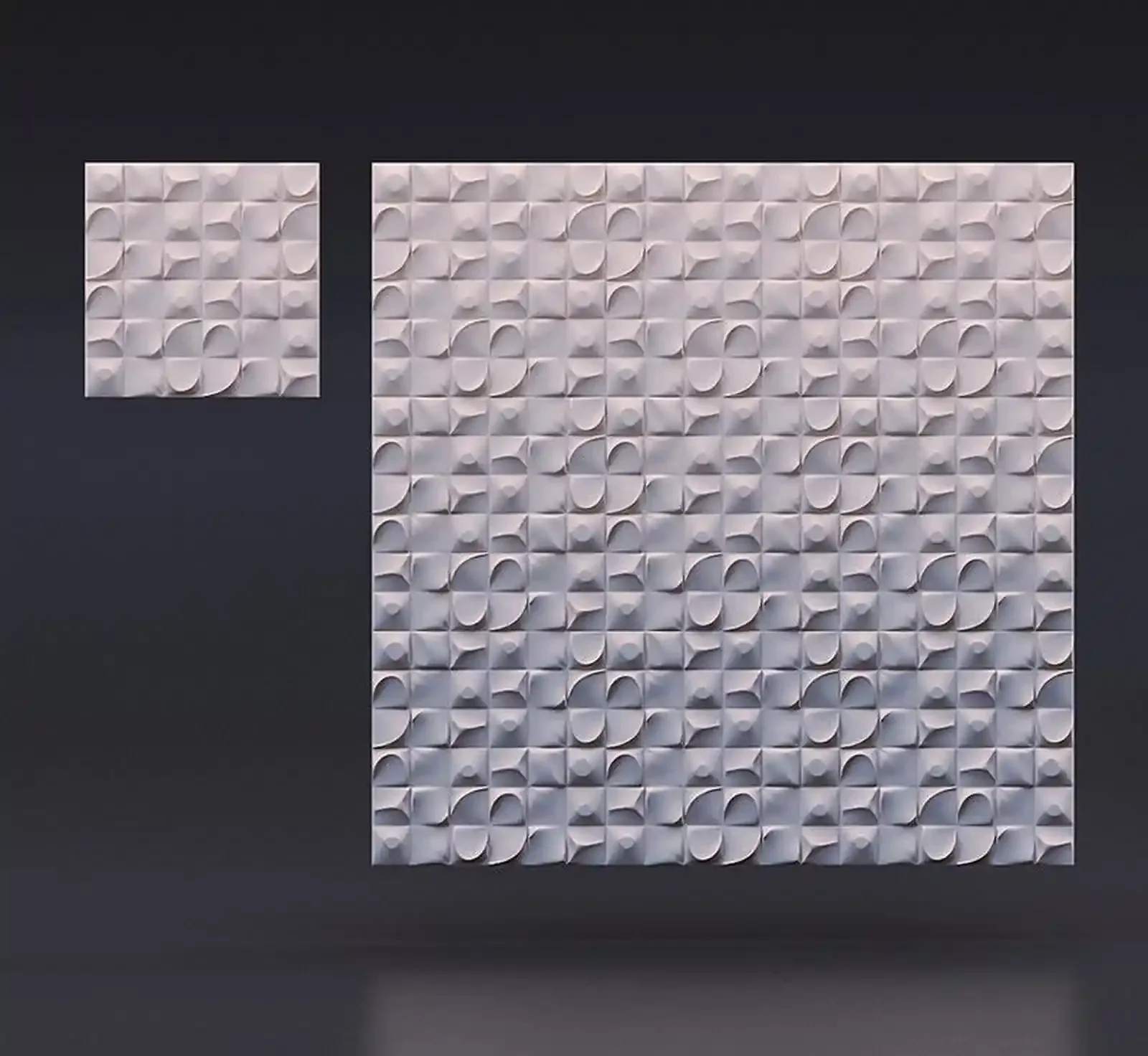 3D Панель из гипса — фото 5