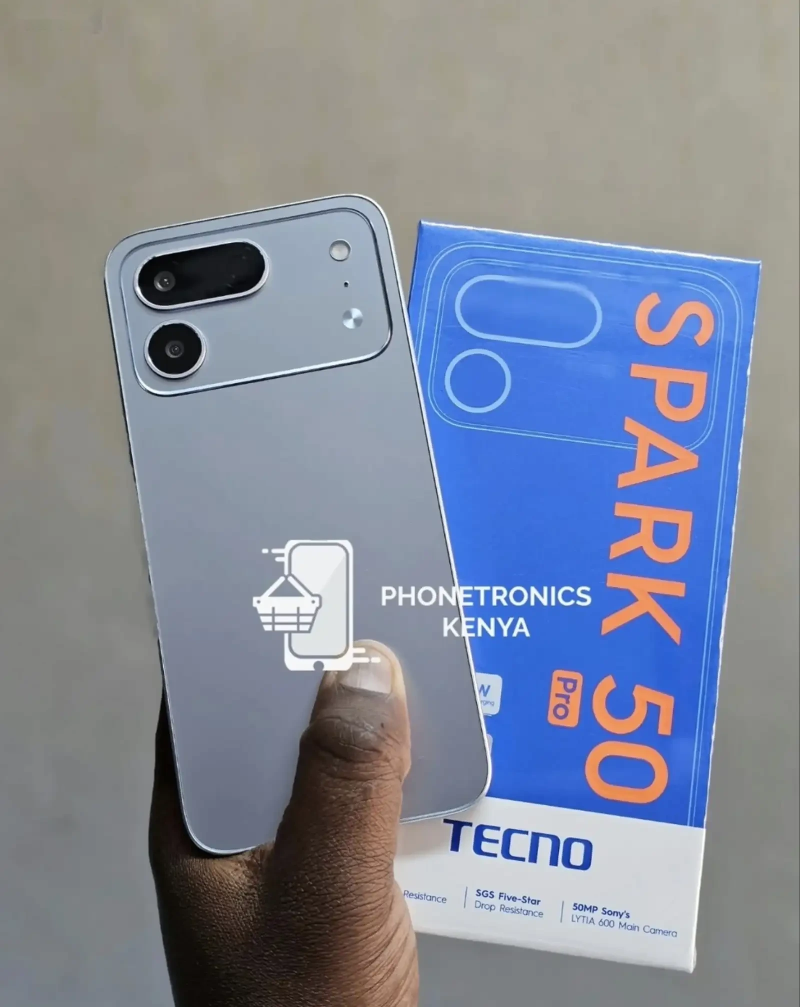 Tecno Spark 50Pro 16/256Gb titanium — фото 3