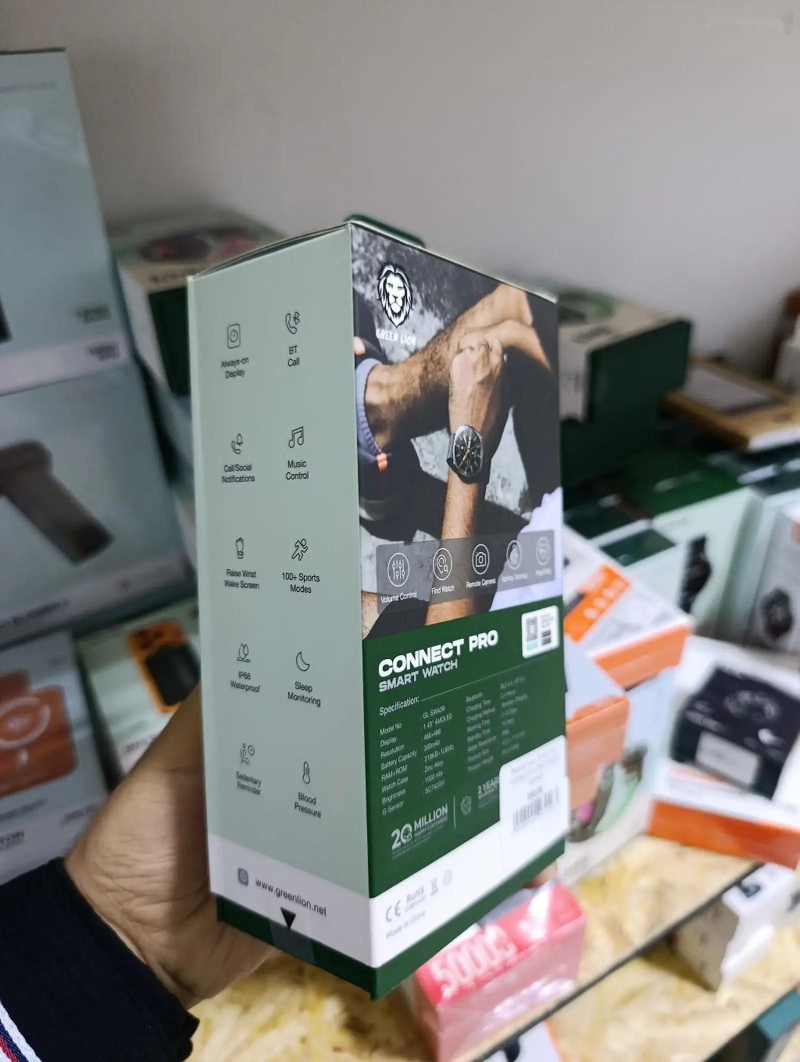 Умные часы Green Lion Connect Pro Smart Watch черный — фото 2