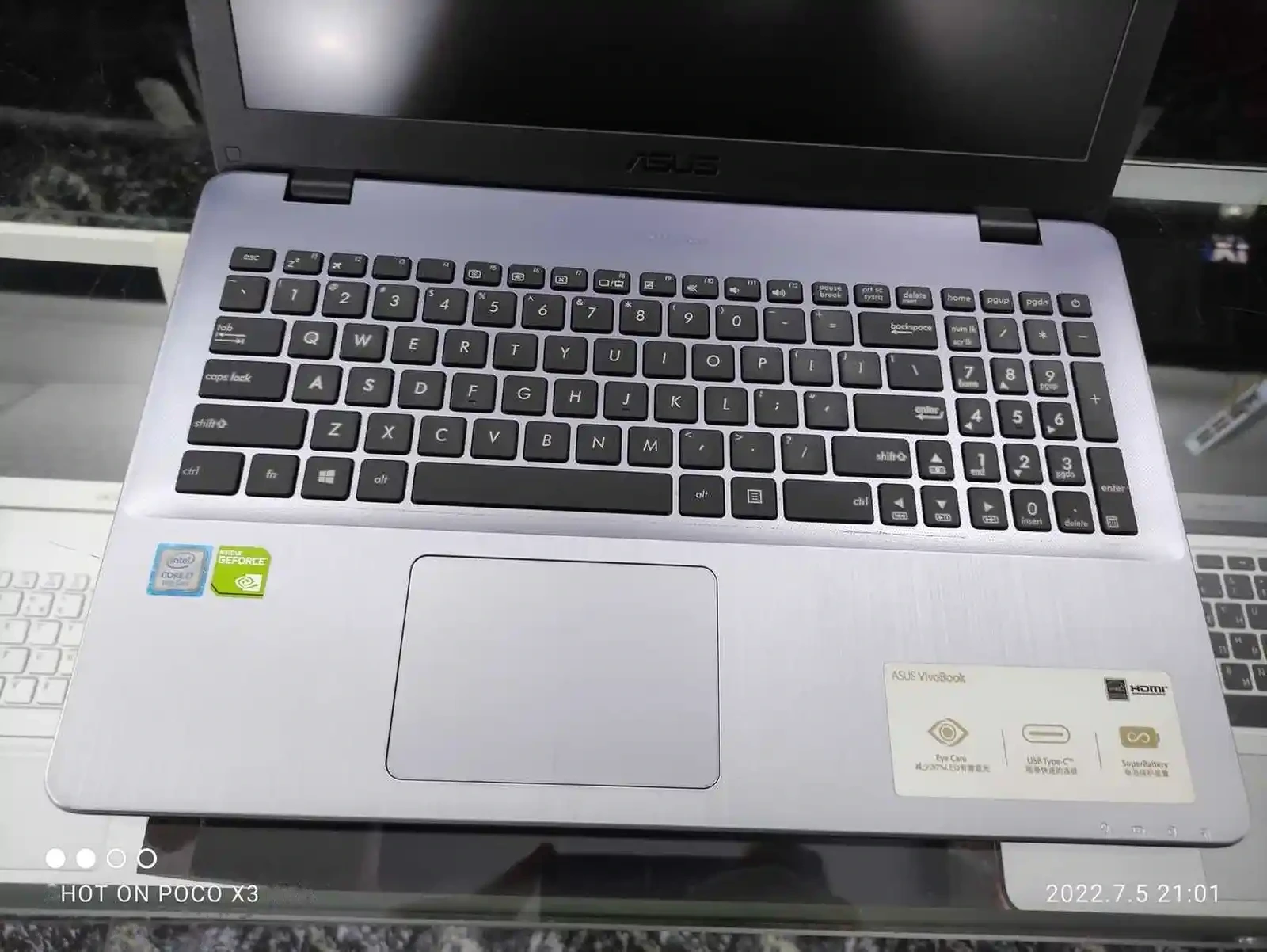 Игровой ноутбук Asus X542UN Core i7-8550U MX150 2GB /8GB/512GB SSD 8TH GEN — фото 4