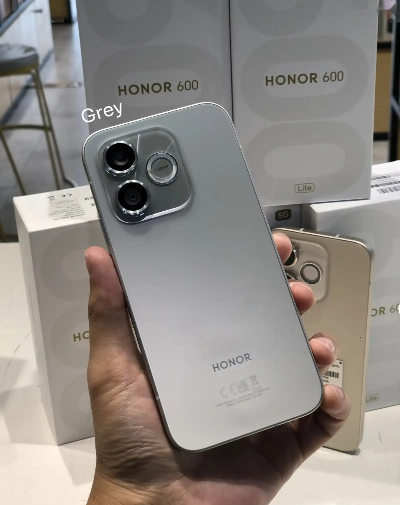 Honor 600 Lite 5G 8+8/256Gb titanium — фото 3