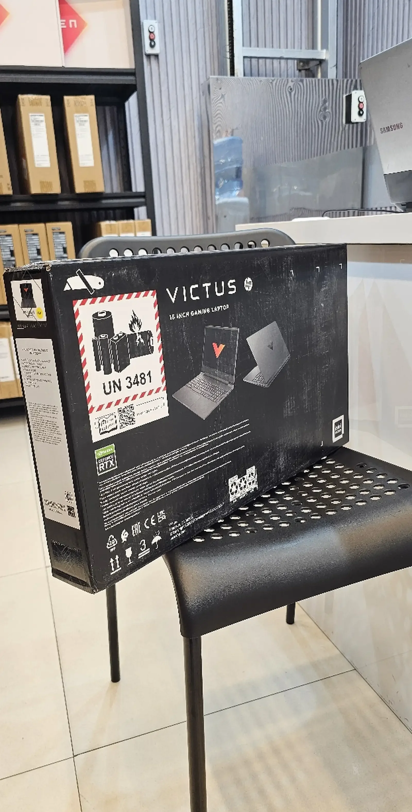 Ноутбук HP Victus 15 i5 13th RTX 4050 6GB