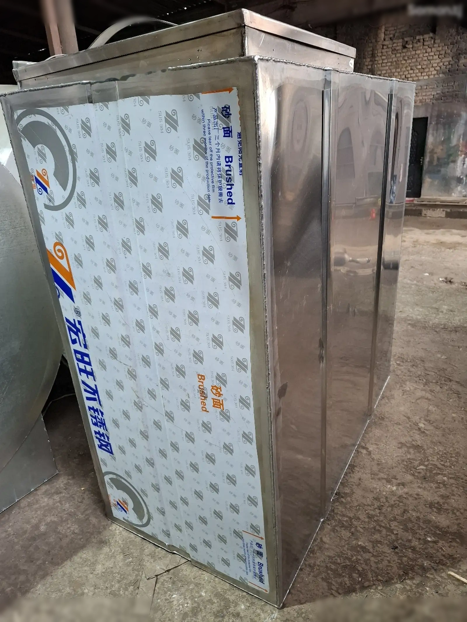 Бочка из нержавеющей стали 1200л