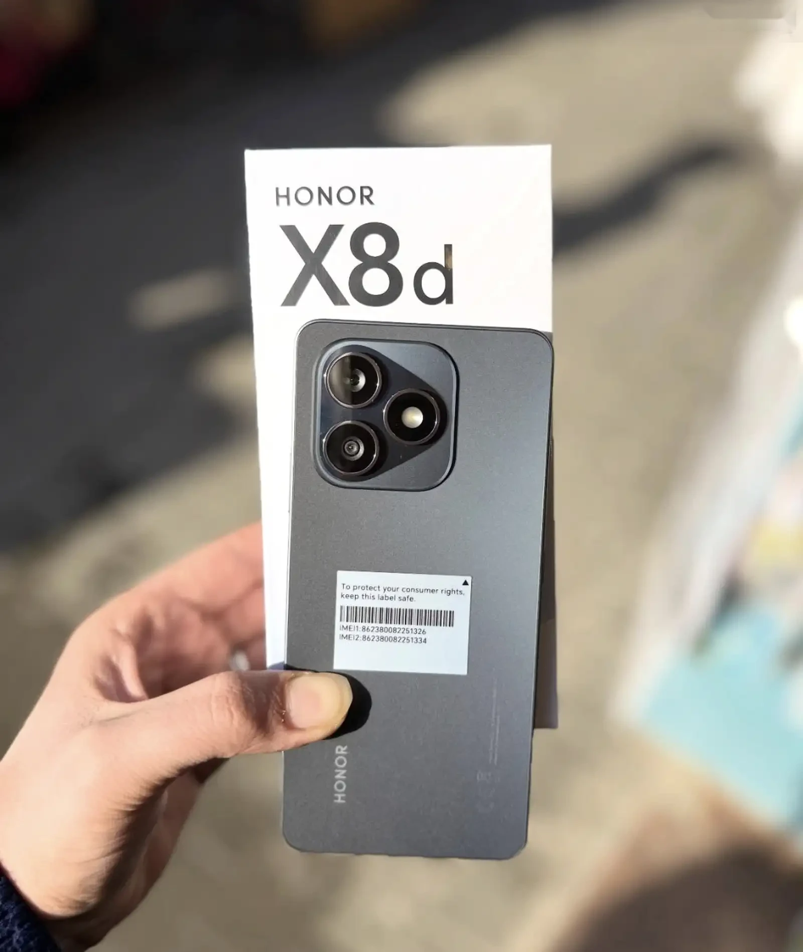Honor X8d 8+8/128Gb blue — фото 2