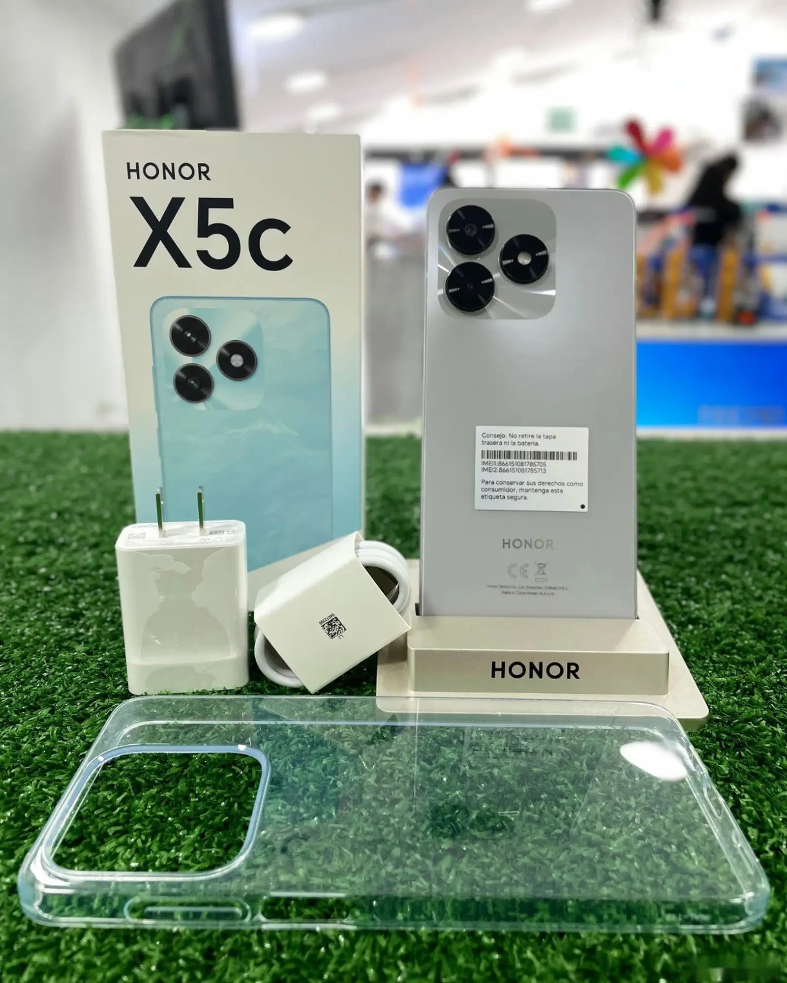 Honor x5c рlus 8/128gb 5260мач Blackk — фото 3