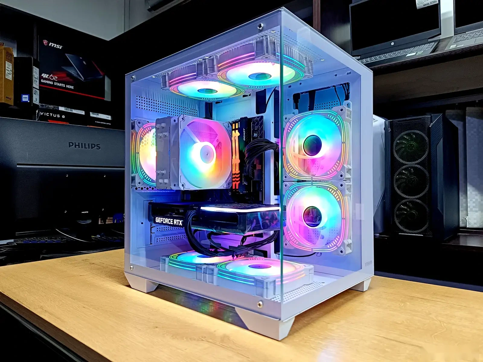 Игровой Персональный Компьютер Core i5-13400F / RTX 4060 8GB / 16GB / 1TB SSD