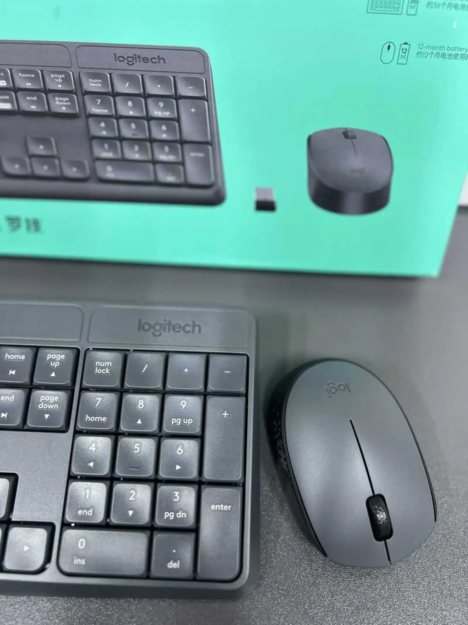 Беспроводная клавиатура + мышь Logitech MK235 — фото 2