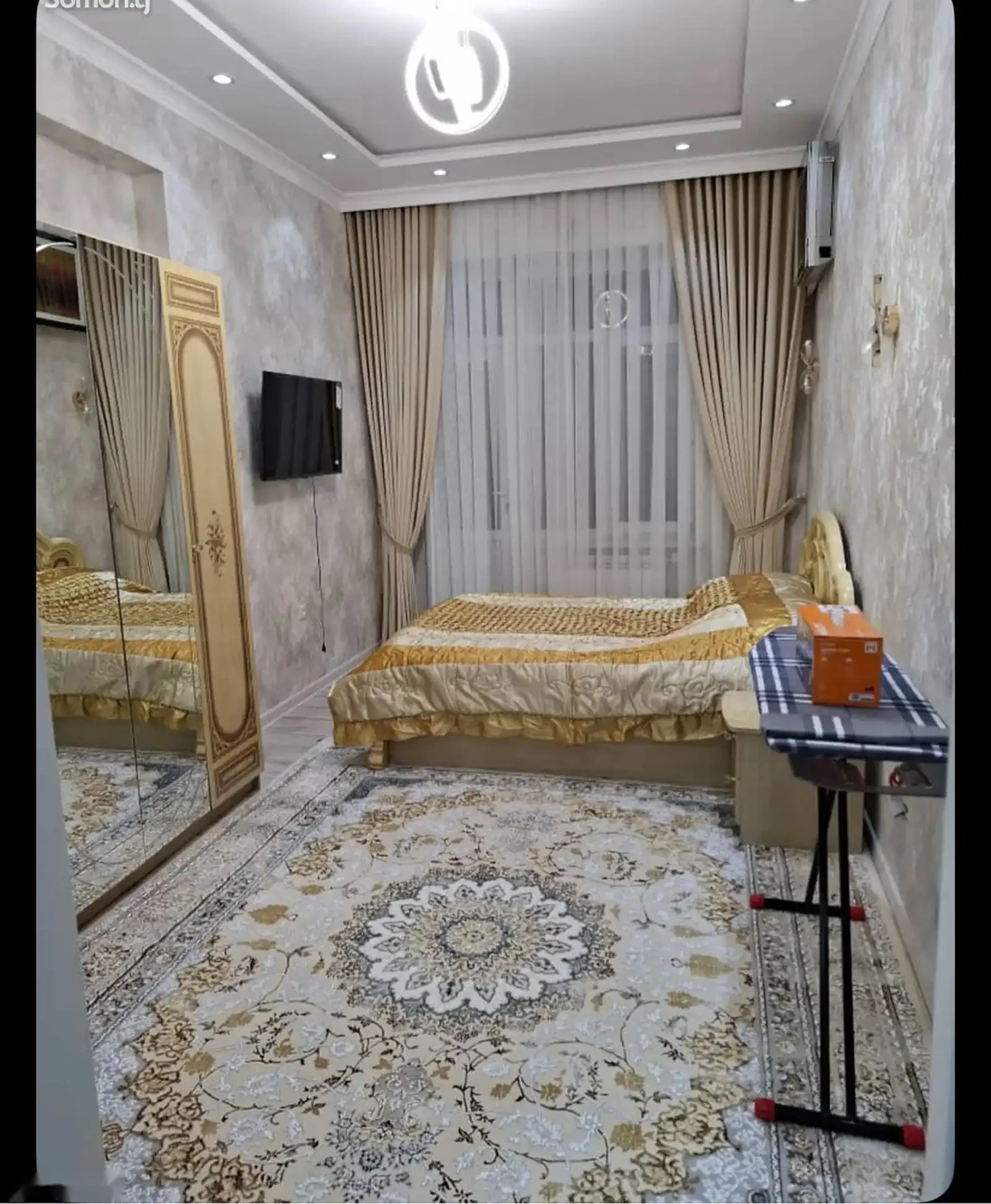 1-комн. квартира, 4 этаж, 60 м², исмоил сомони — фото 2