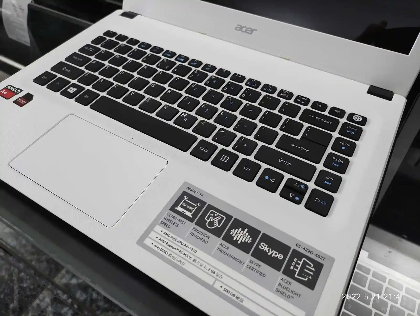Ноутбук Acer Aspire E5-422G AMD A4-7210 4GB/128GB — фото 5