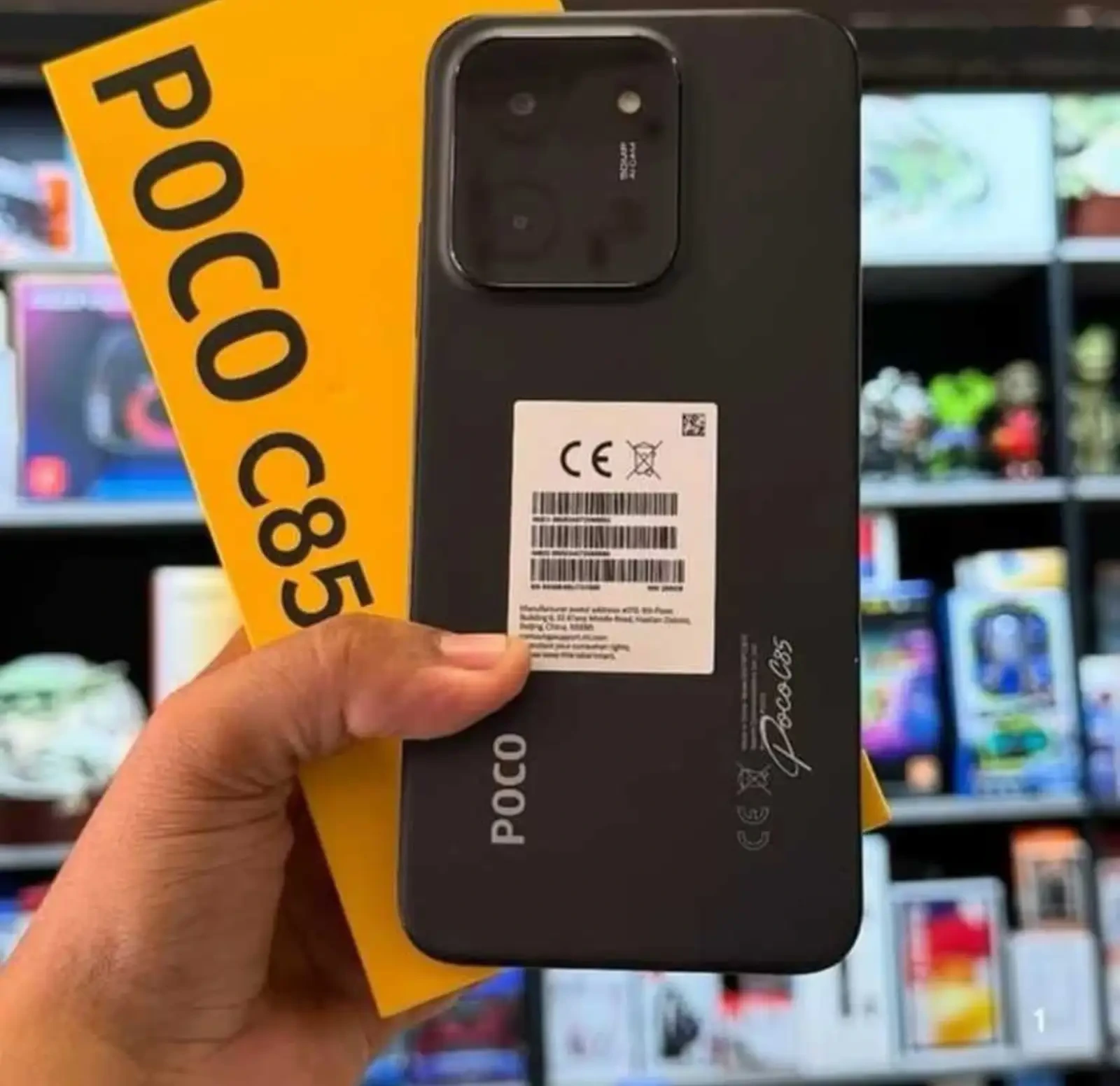 Xiaomi Poco C85 6+3/128Gb black 6000Мач g.v — фото 2