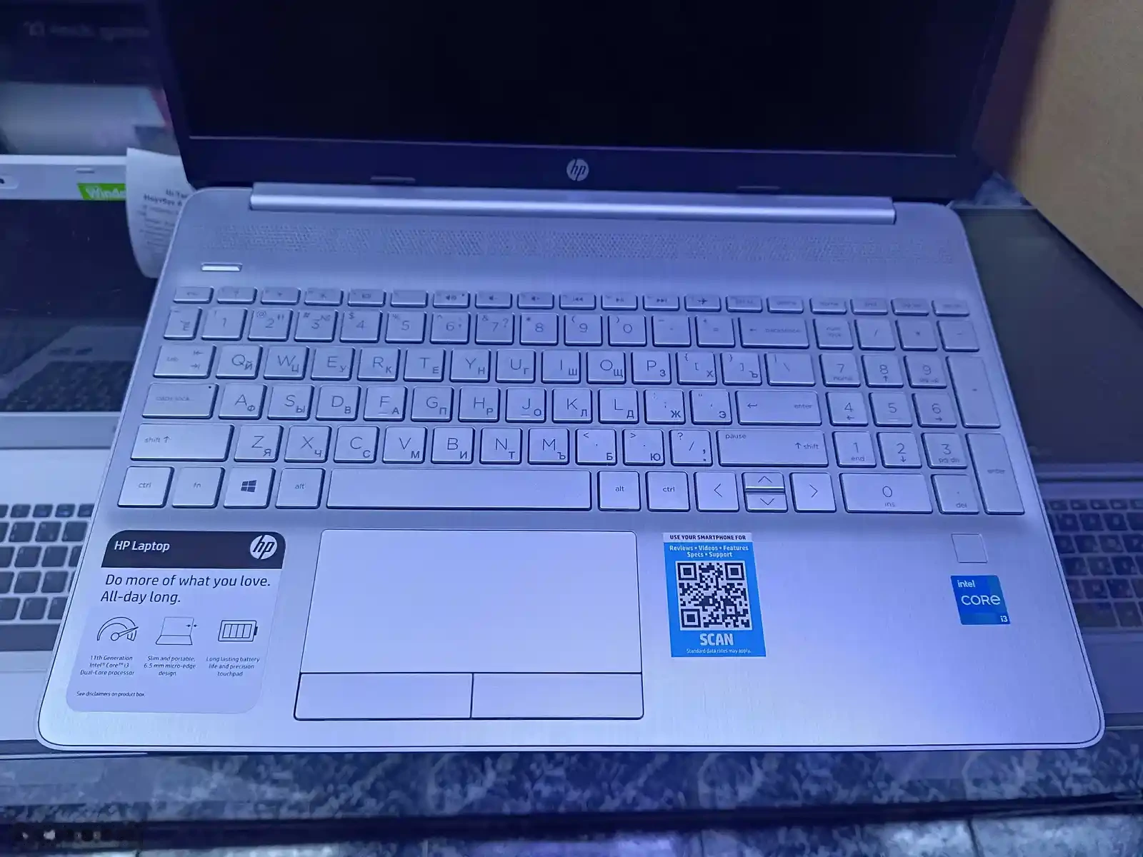 Ноутбук HP Laptop 15 Core i3-1115G4 / 8GB / 256GB SSD / 11TH GEN — фото 4