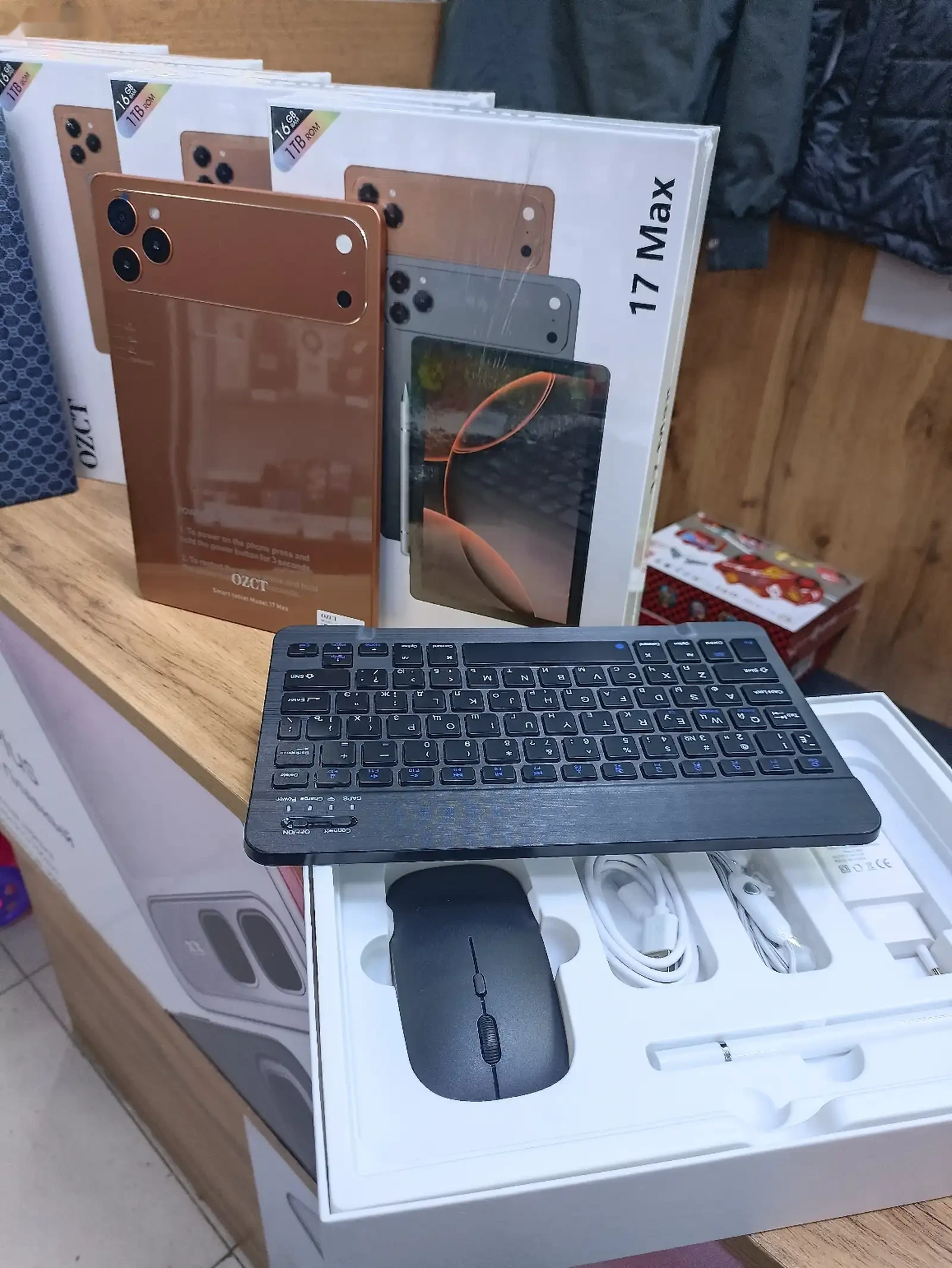 Планшет OZCT 17 PRO max 2sim 16/1tera Orange 8000 battery — фото 3
