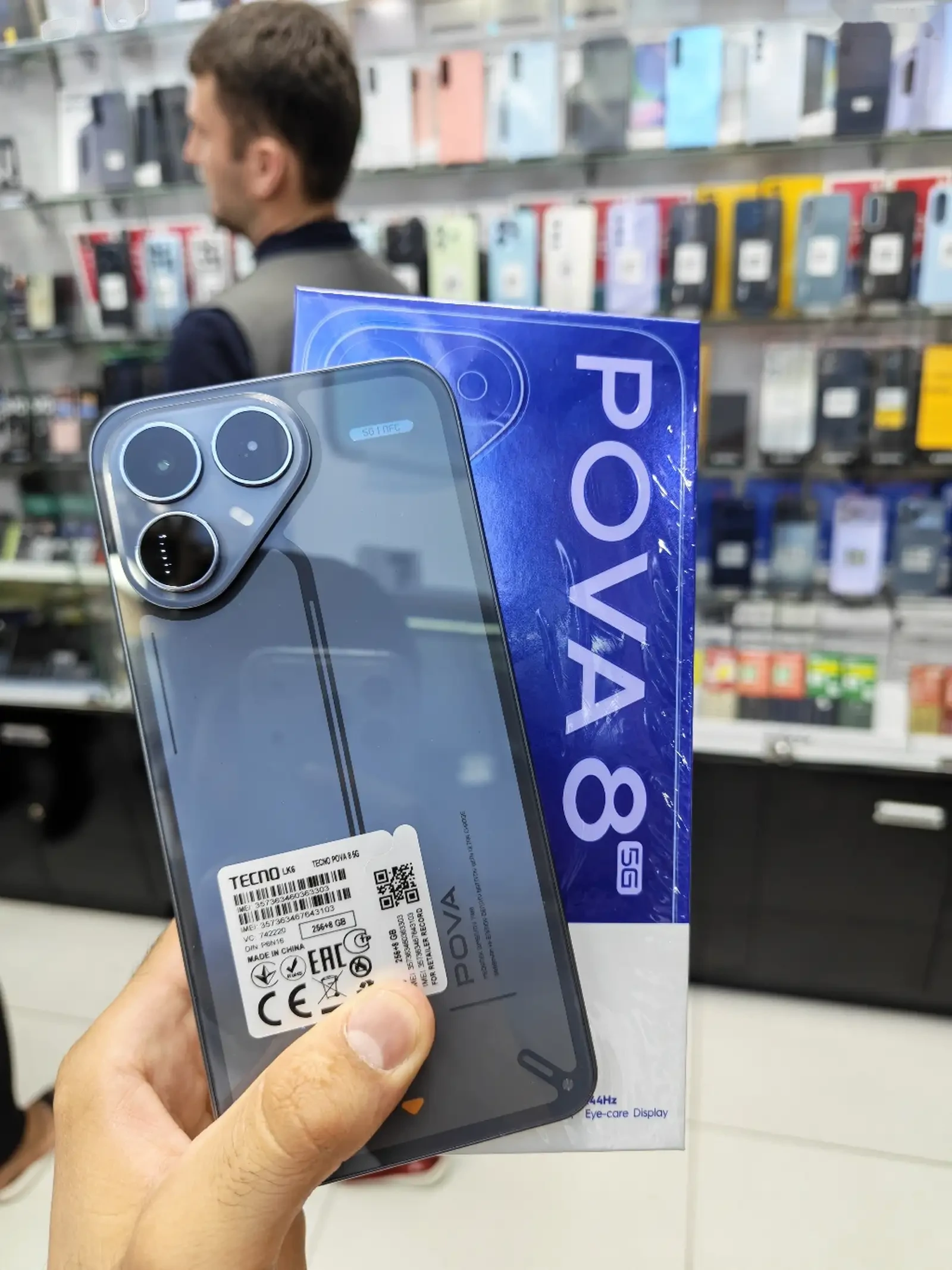 Tecno Pova 8 5G 16/256Gb black 8000мач — фото 2