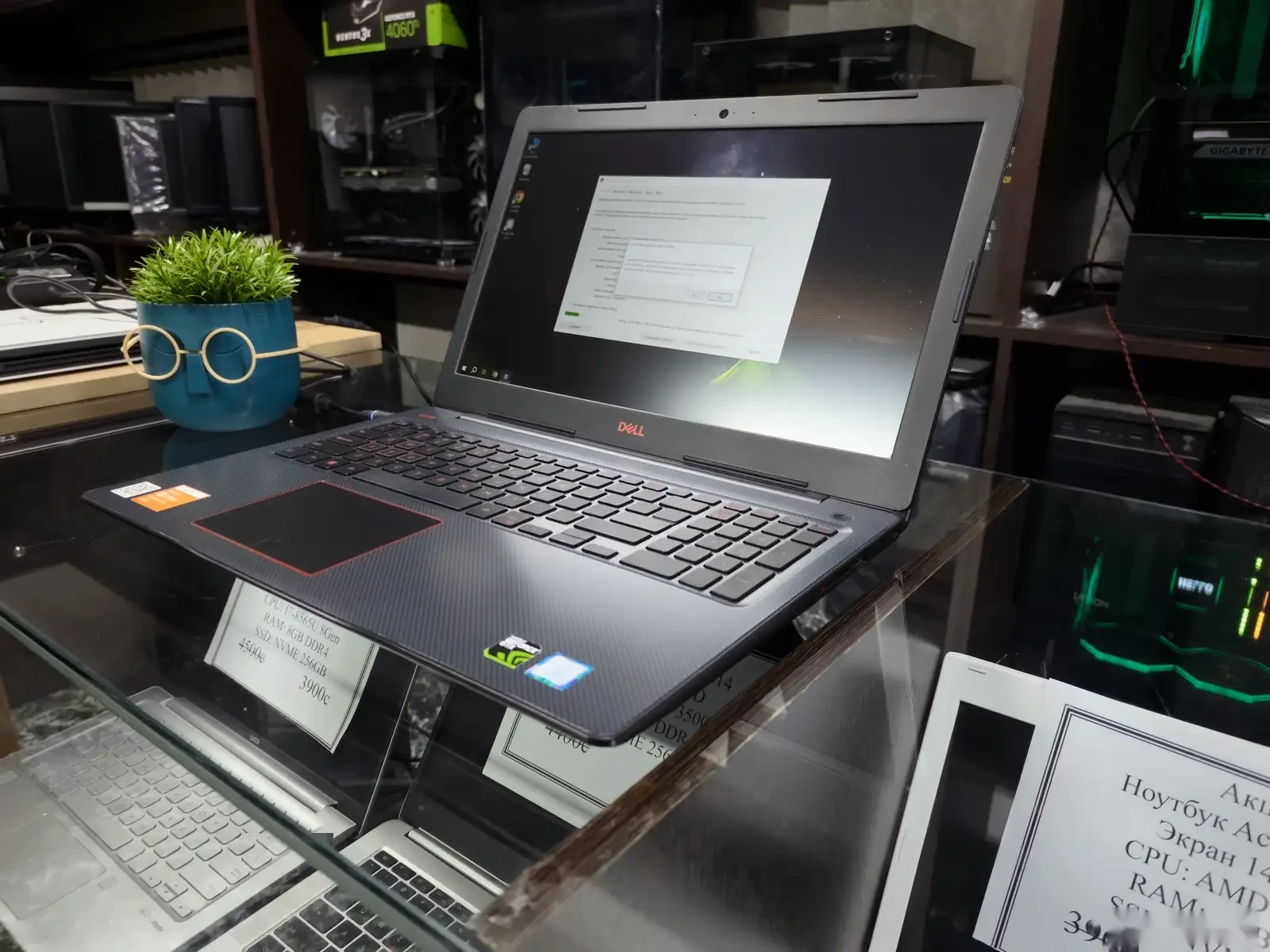 Игровой Ноутбук DELL G3 Core I5-8GEN 8GB/128SSD/1TB GTX 4GB — фото 8